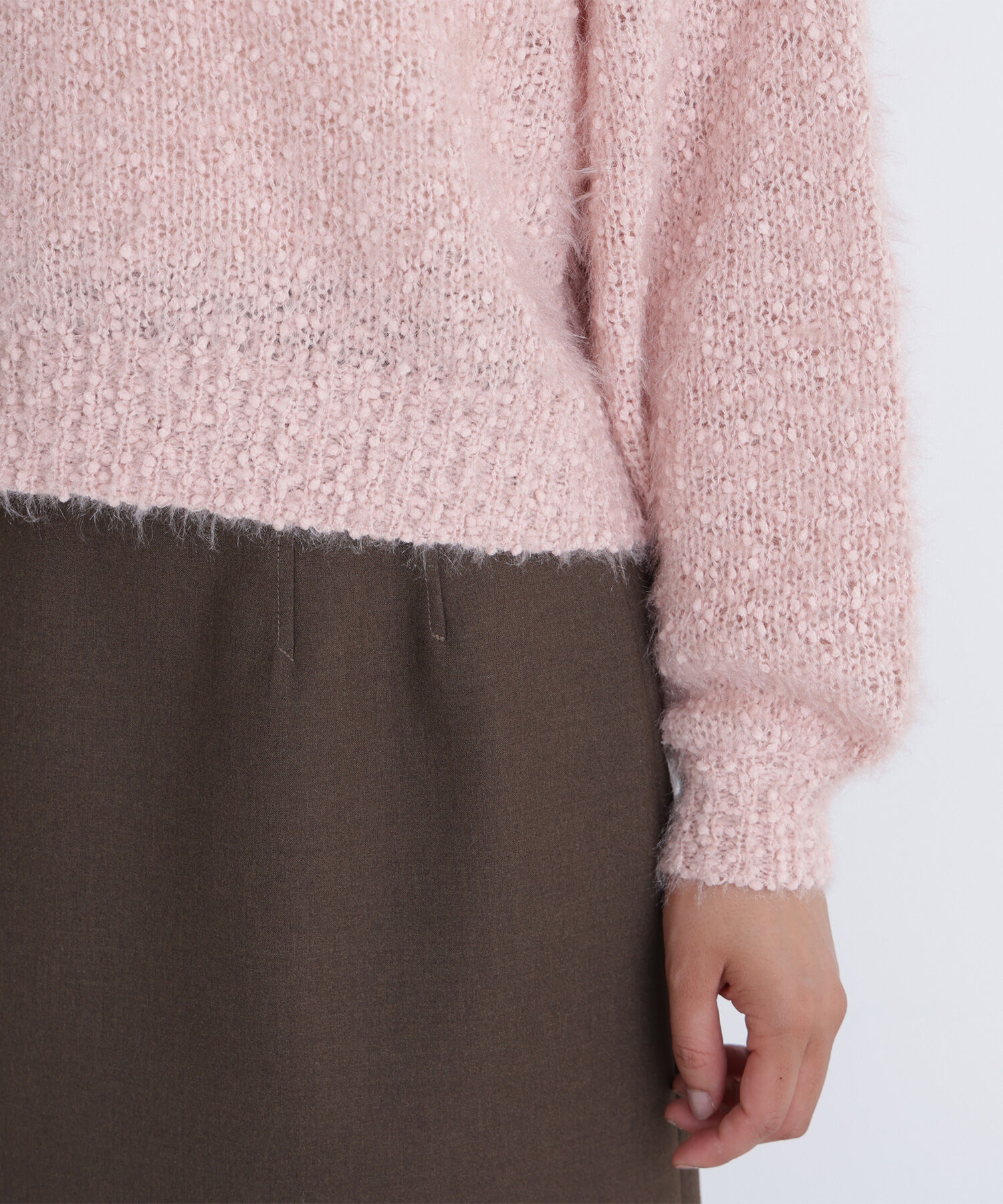  「フェザーネップニット」|ニット・セーター|