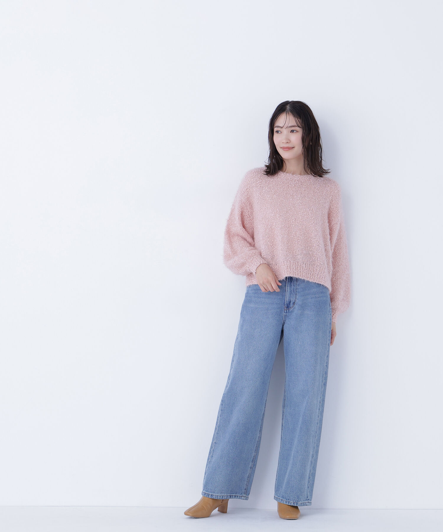  「フェザーネップニット」|ニット・セーター|