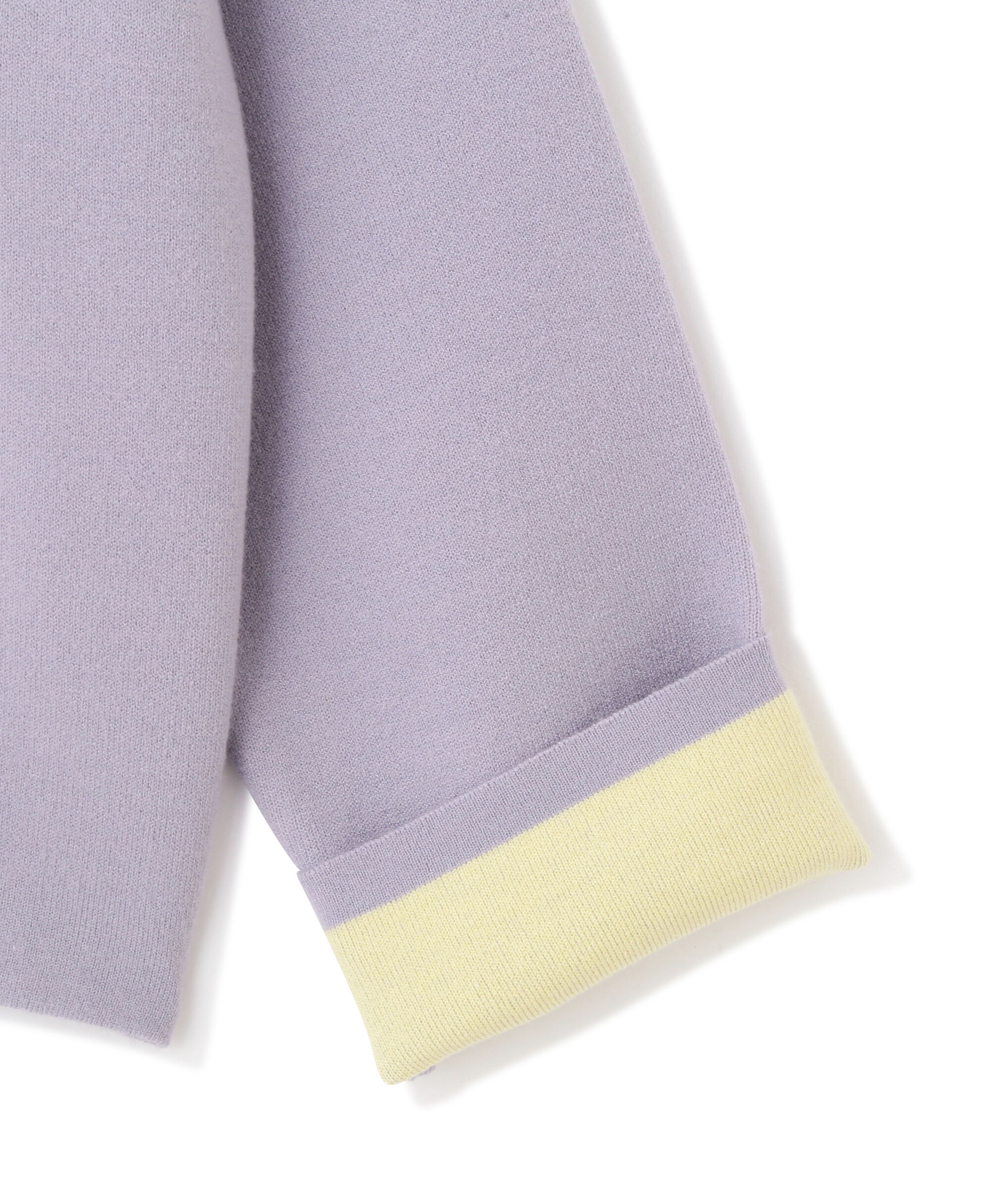  「バイカラー接結カーディガン」|ニット・セーター|