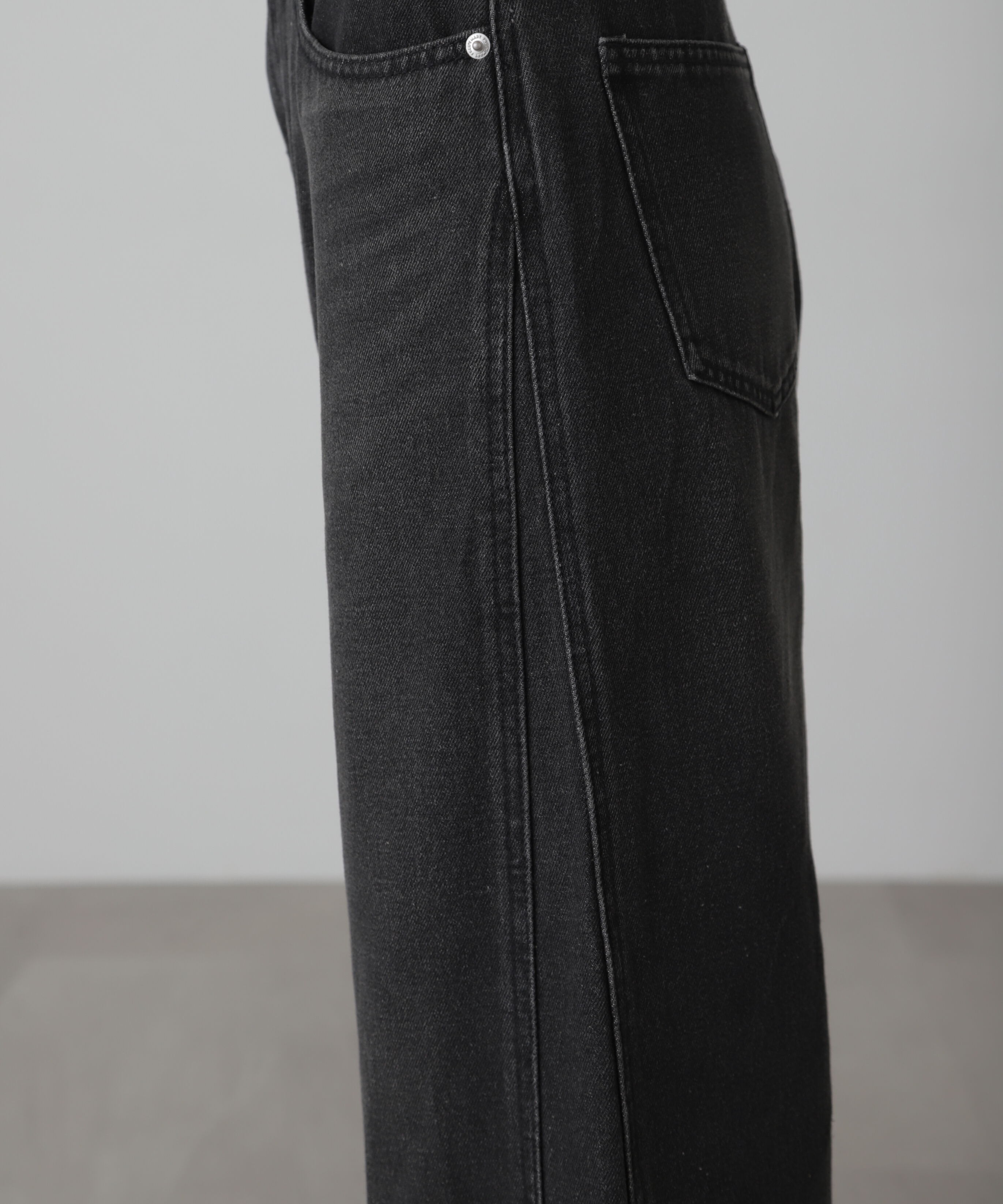  「[XS-Lサイズ展開]サイドパネルヴィンテージライクワイドデニム」|その他|