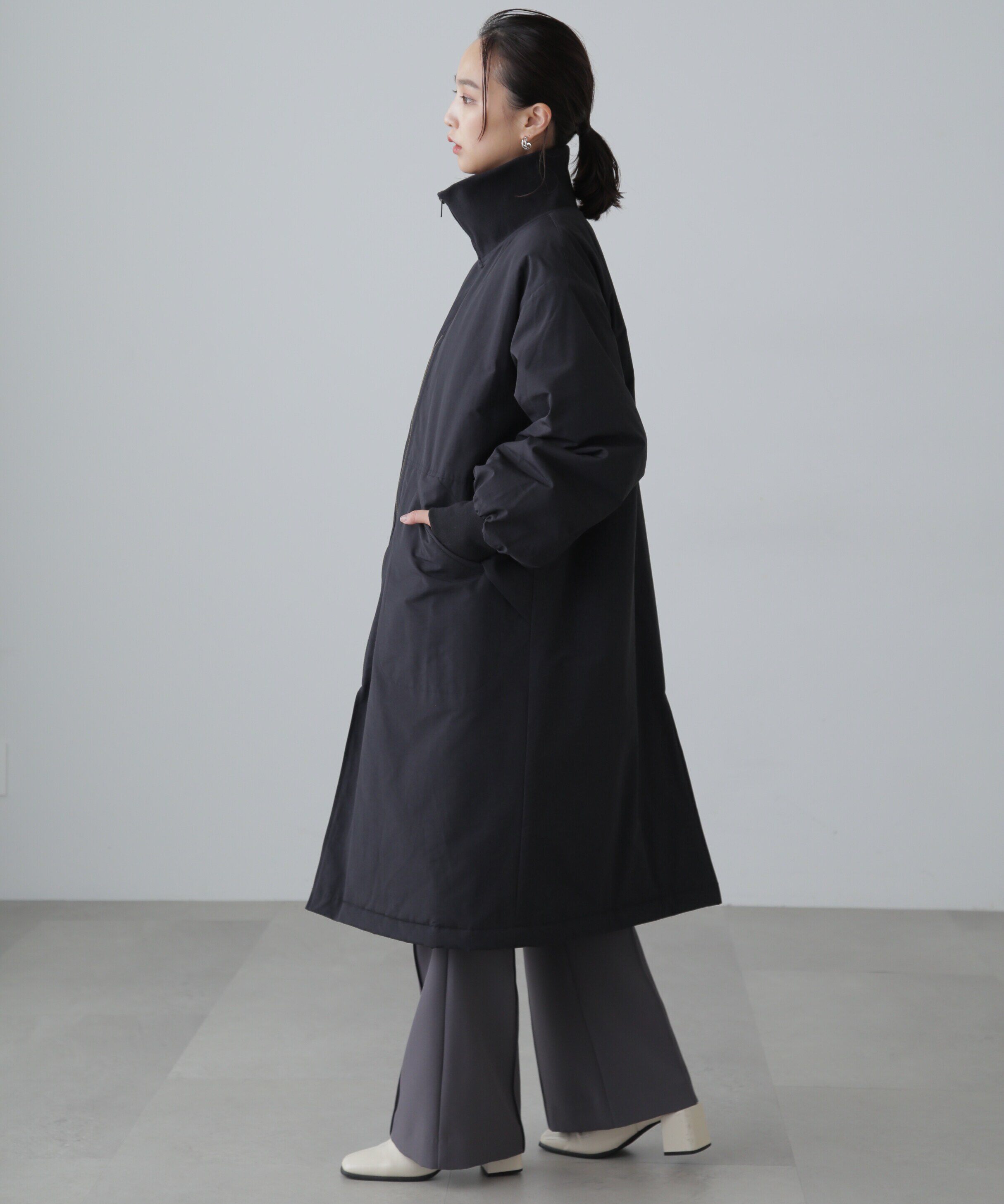  「リブスタンドロングコート」|その他|