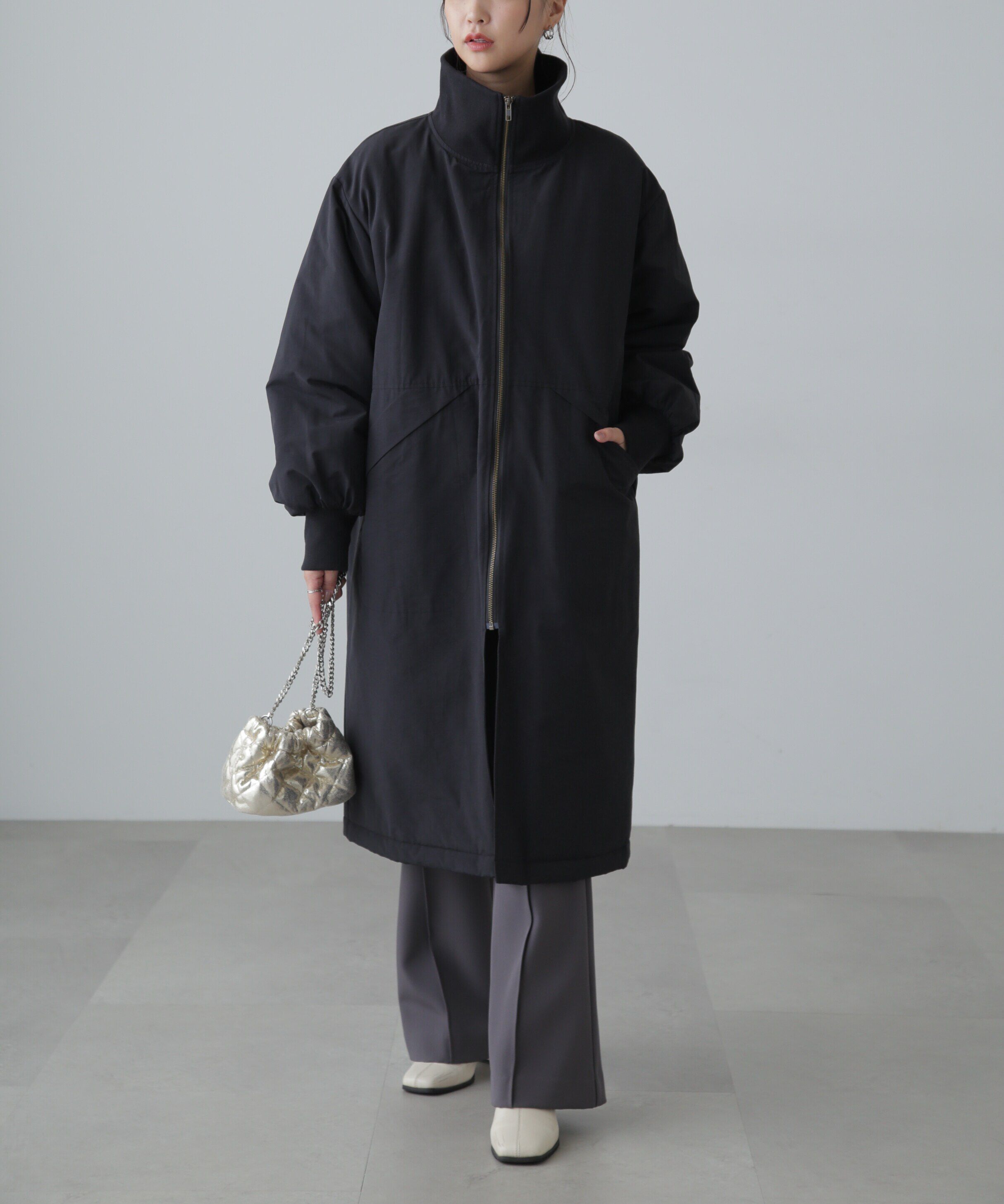  「リブスタンドロングコート」|その他|