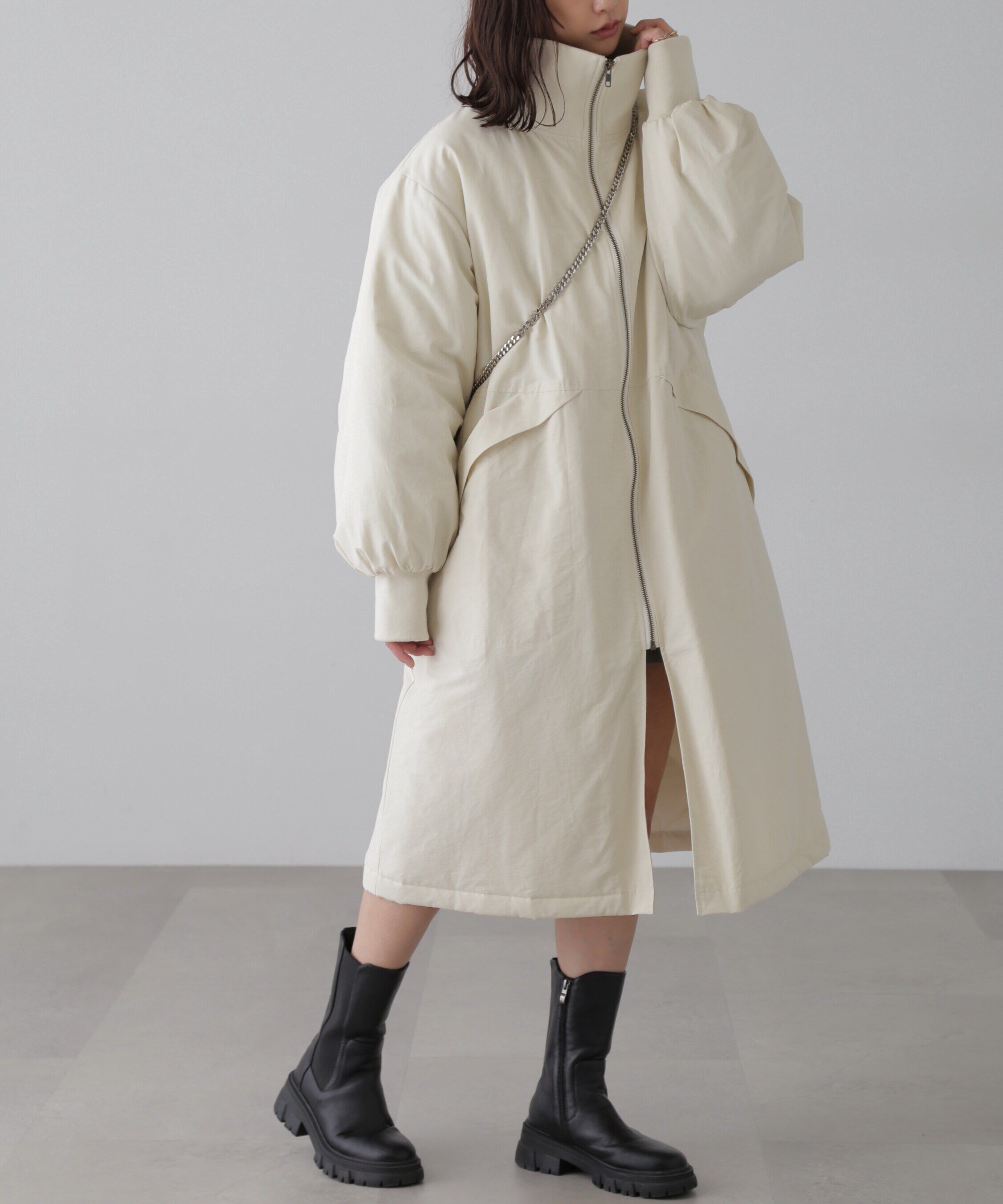  「リブスタンドロングコート」|その他|