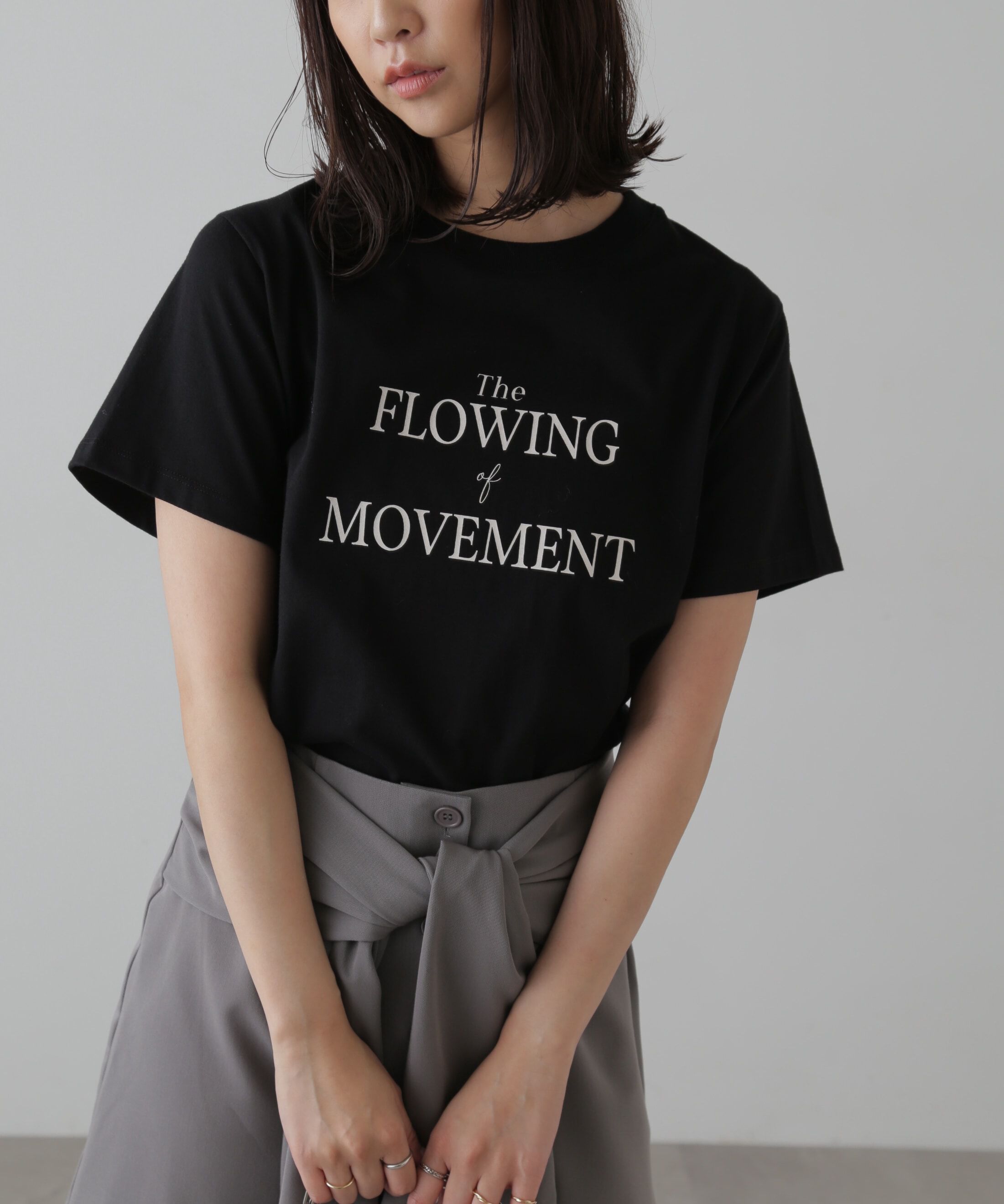  「ロゴプリントTシャツ」|Tシャツ・カットソー|