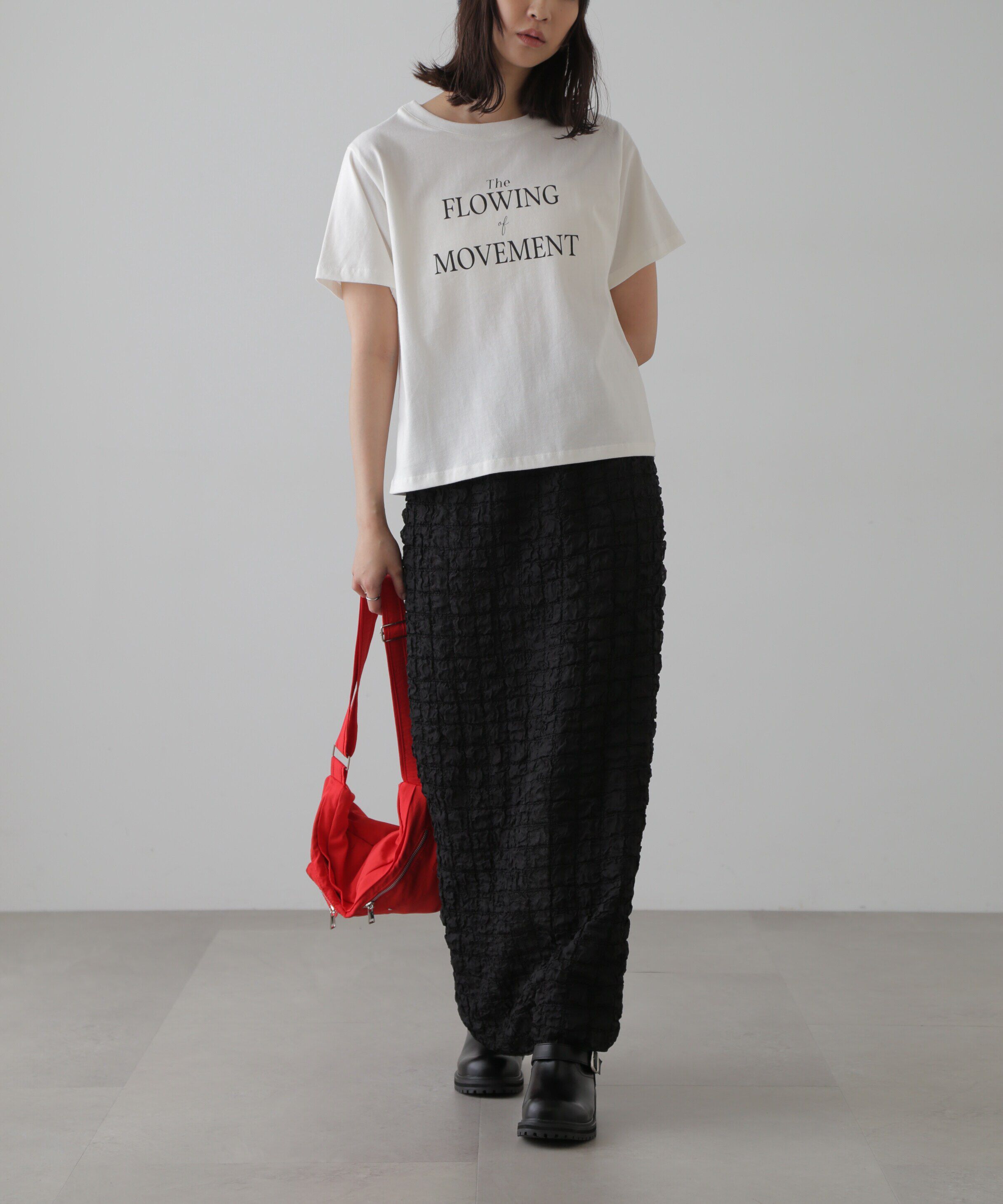  「ロゴプリントTシャツ」|Tシャツ・カットソー|