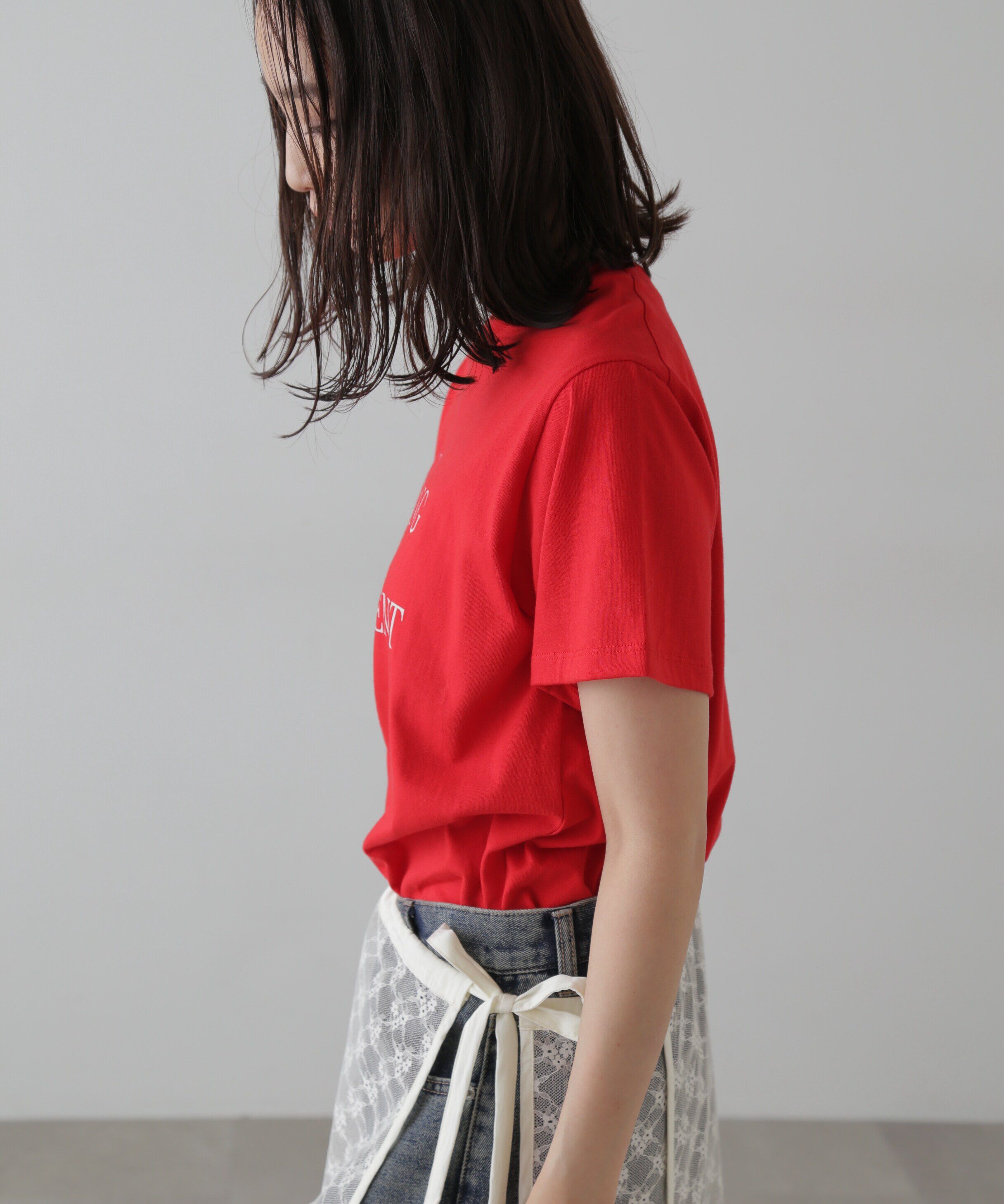  「ロゴプリントTシャツ」|Tシャツ・カットソー|