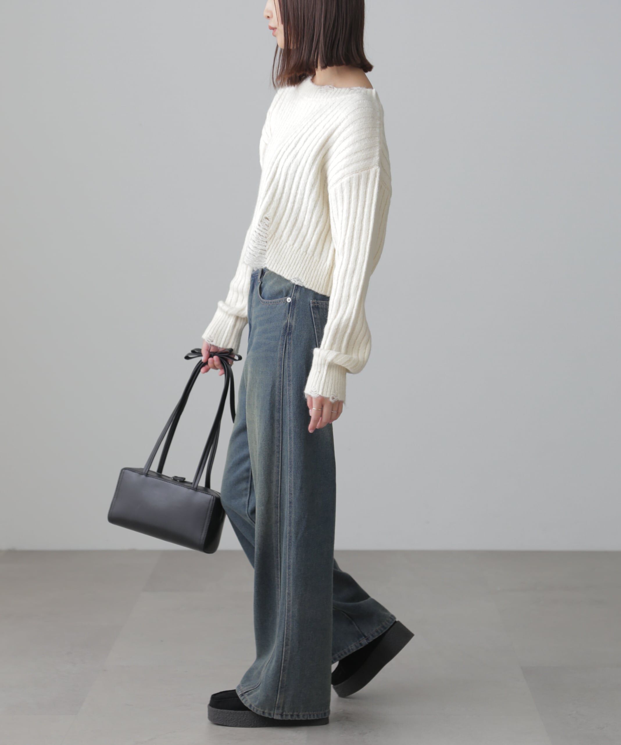  「クラッシュニット」|ニット・セーター|