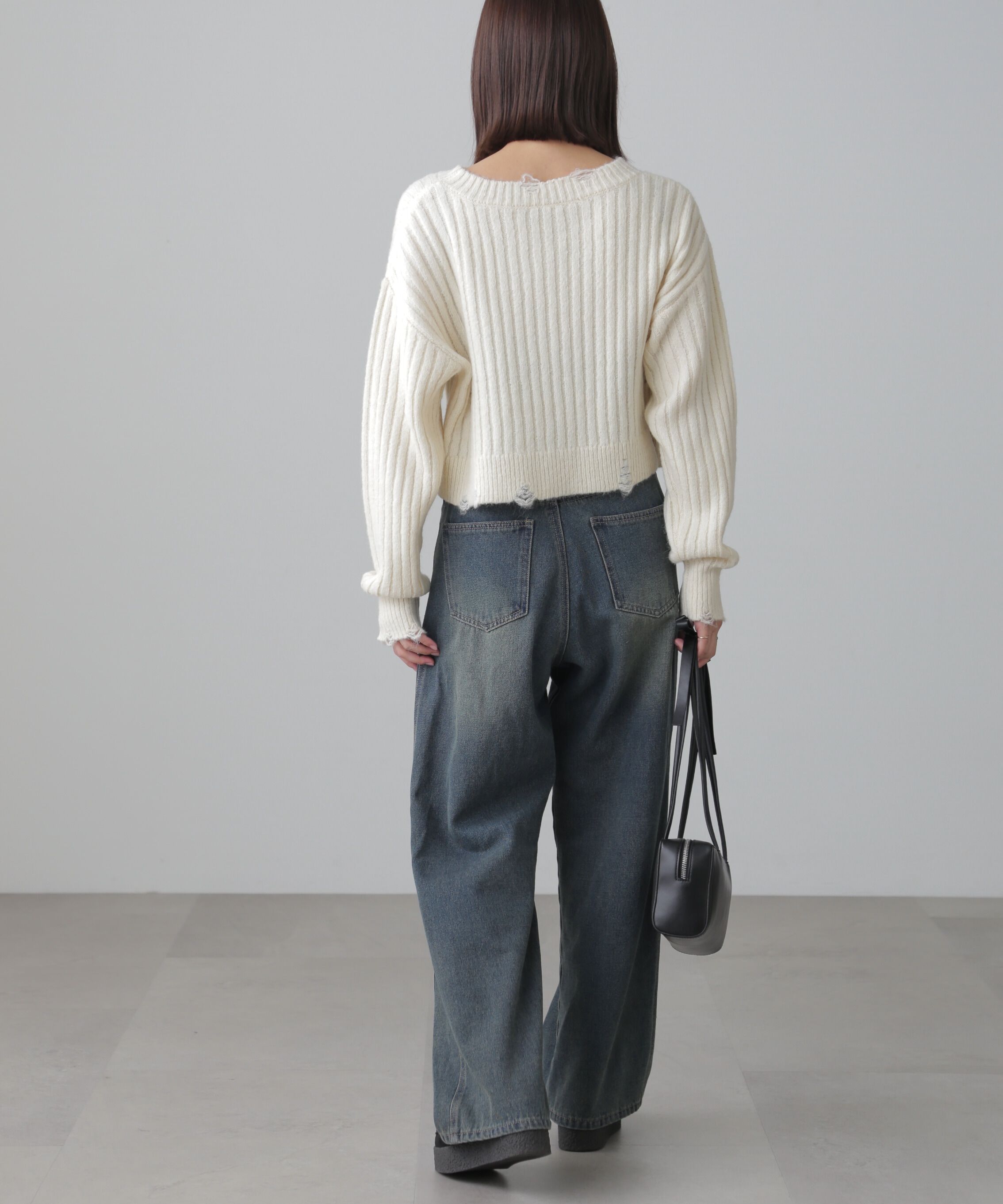  「クラッシュニット」|ニット・セーター|