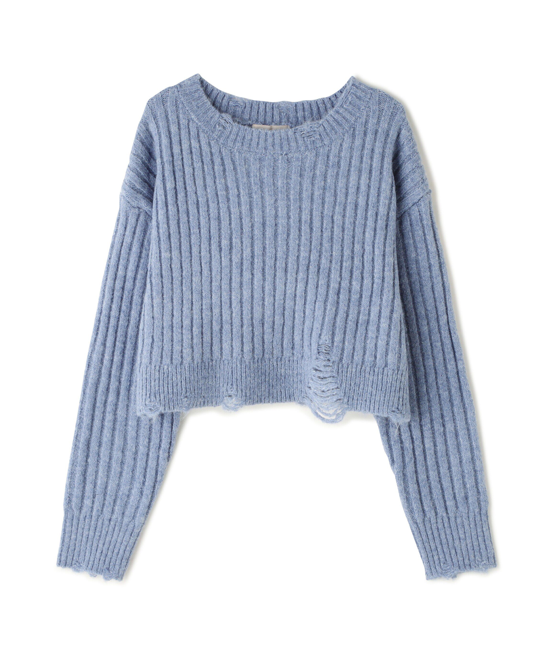  「クラッシュニット」|ニット・セーター|