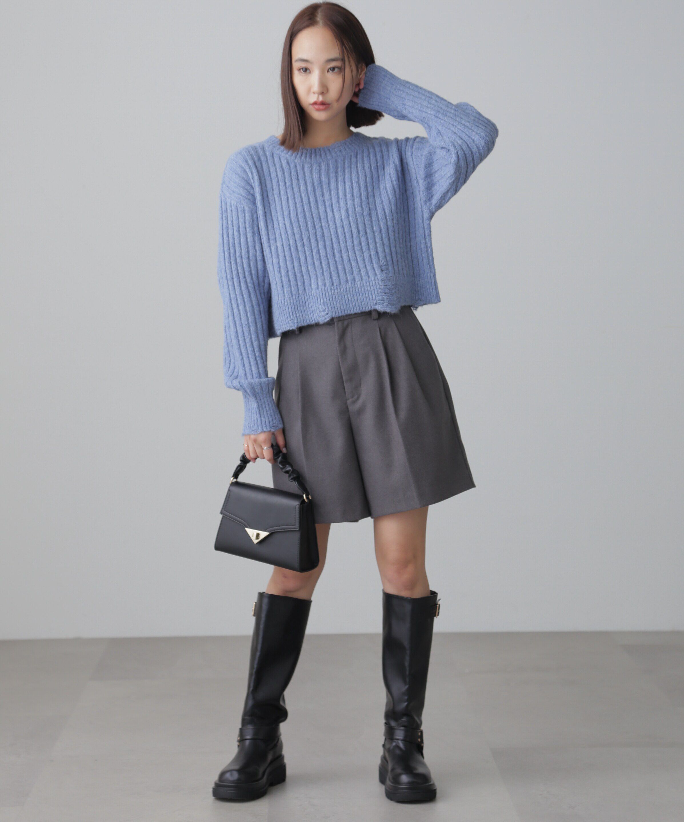  「クラッシュニット」|ニット・セーター|