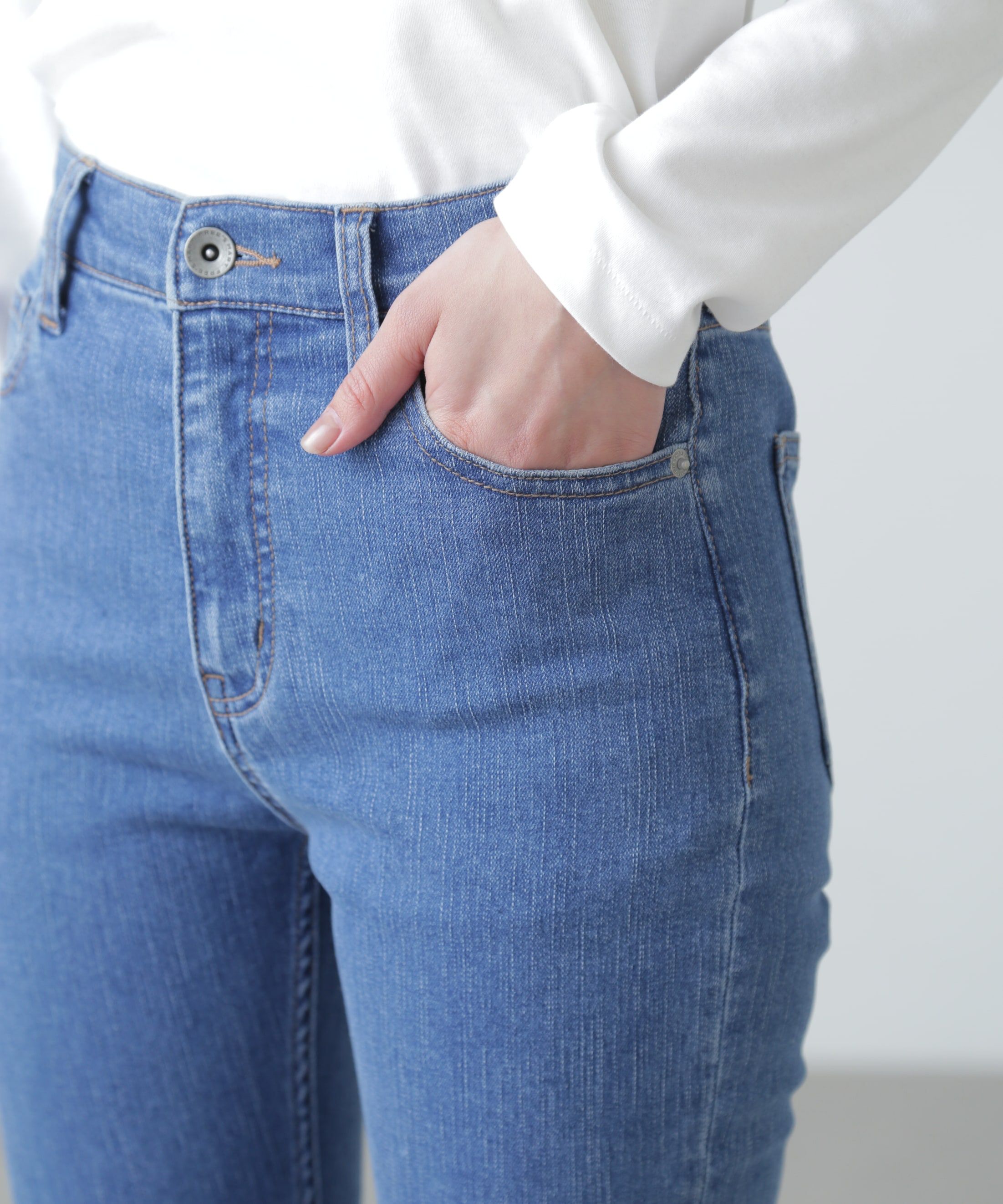  「ベーシックスキニーデニムパンツ」|その他|