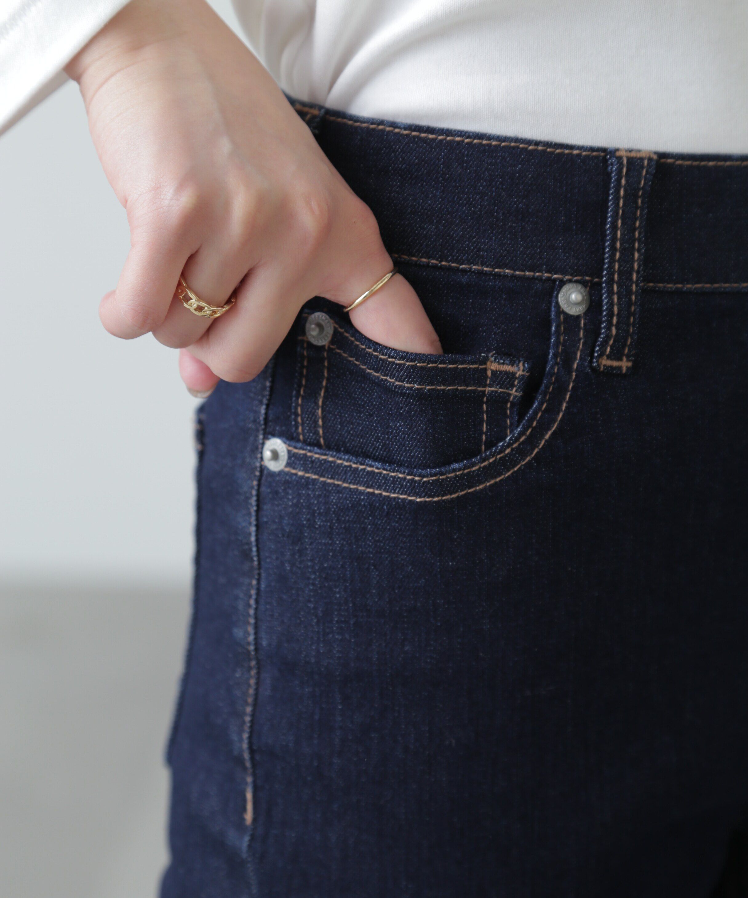  「ベーシックスキニーデニムパンツ」|その他|