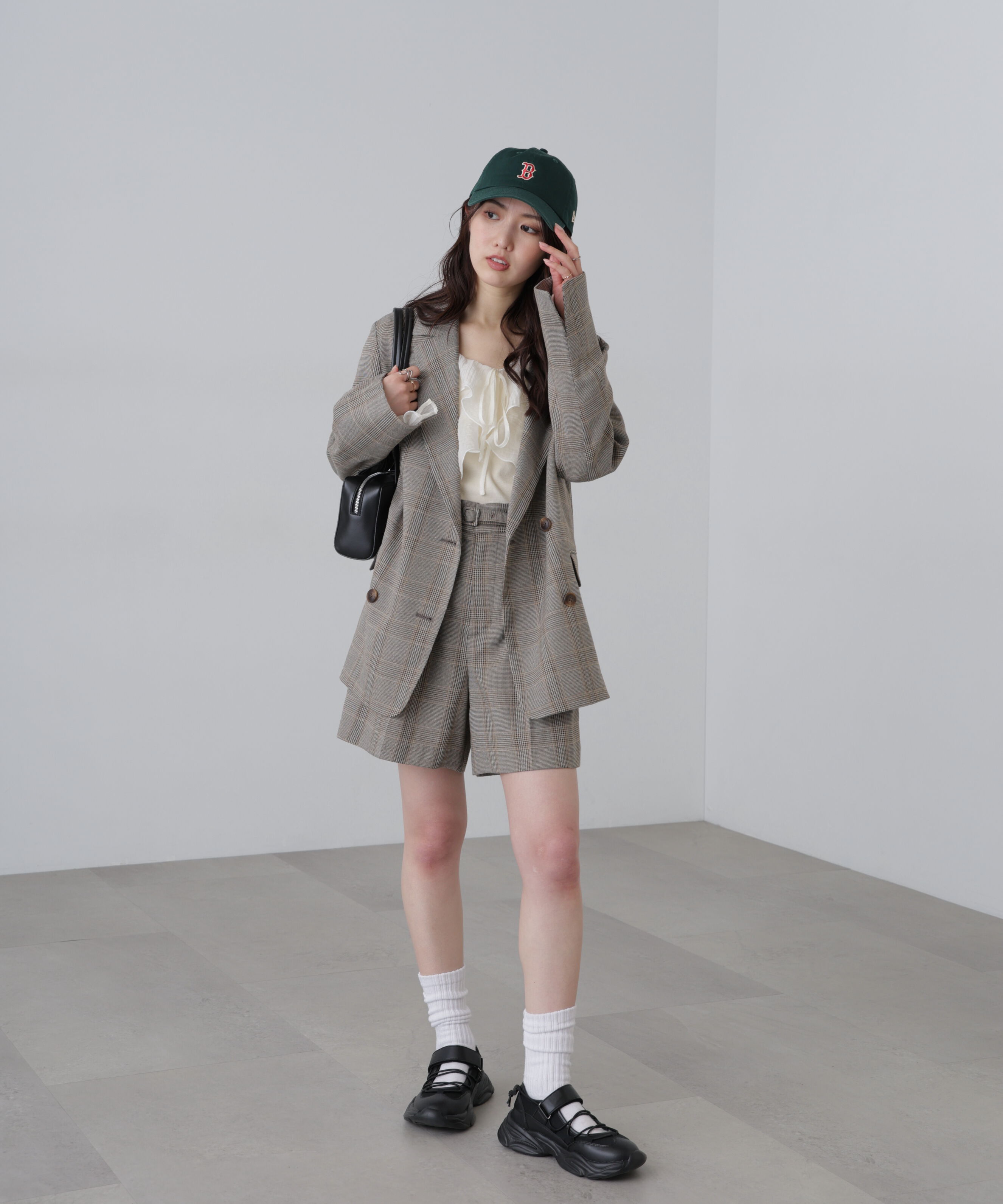  「麻調合繊ダブルブレストジャケット」|その他|