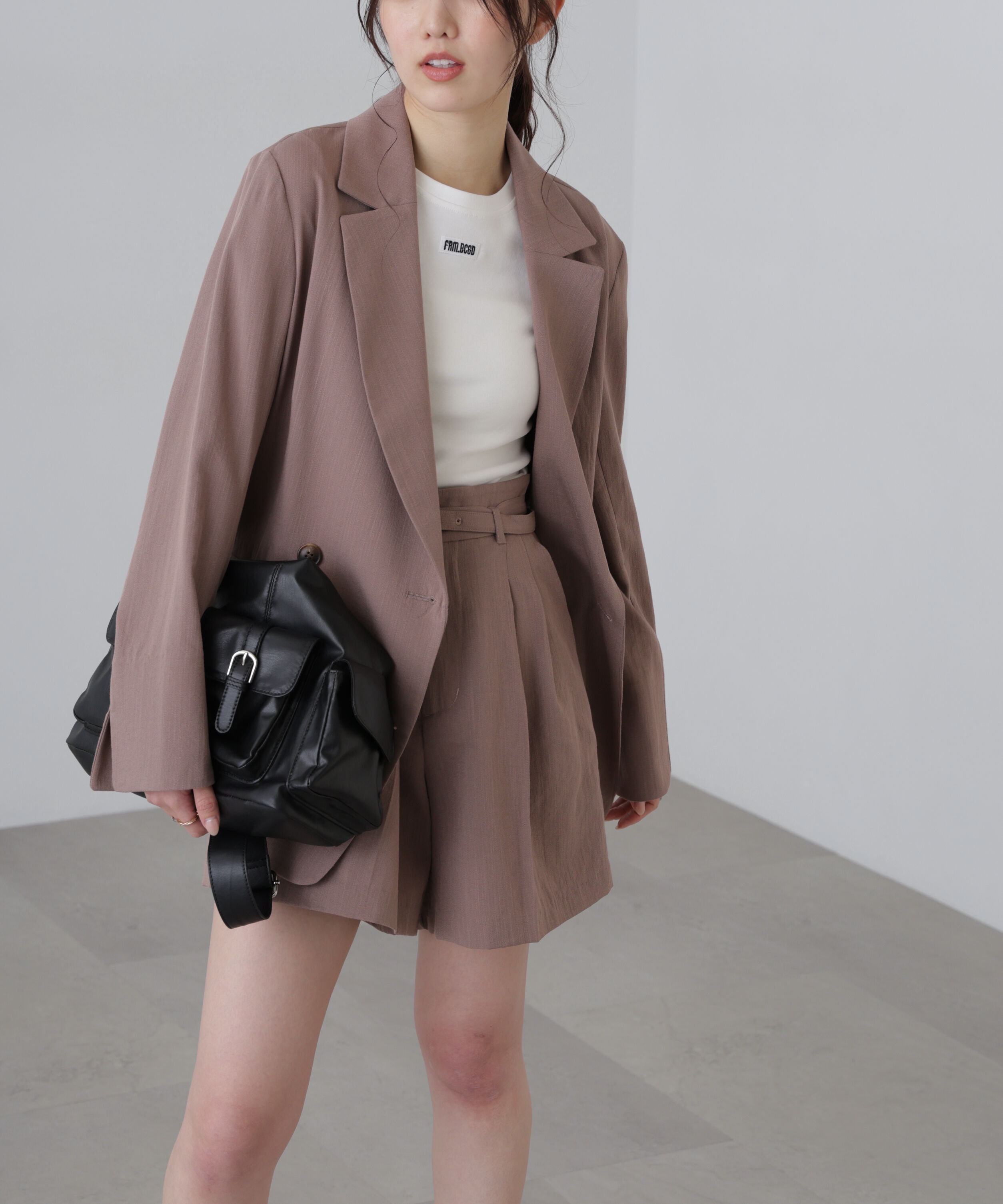  「麻調合繊ダブルブレストジャケット」|その他|