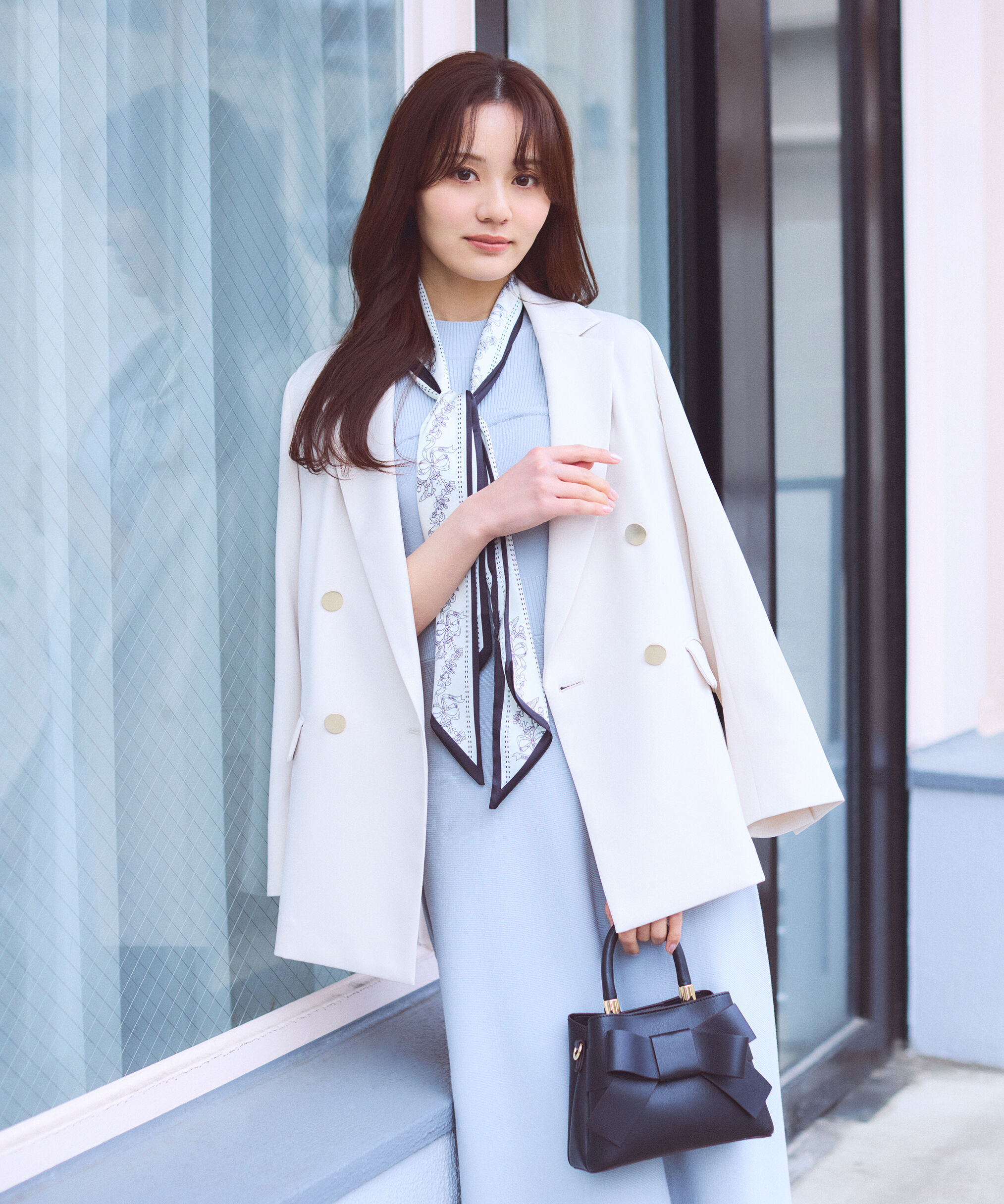 PROPORTION BODY DRESSING「ダブルジャケット 26SS」|その他|アイボリー2