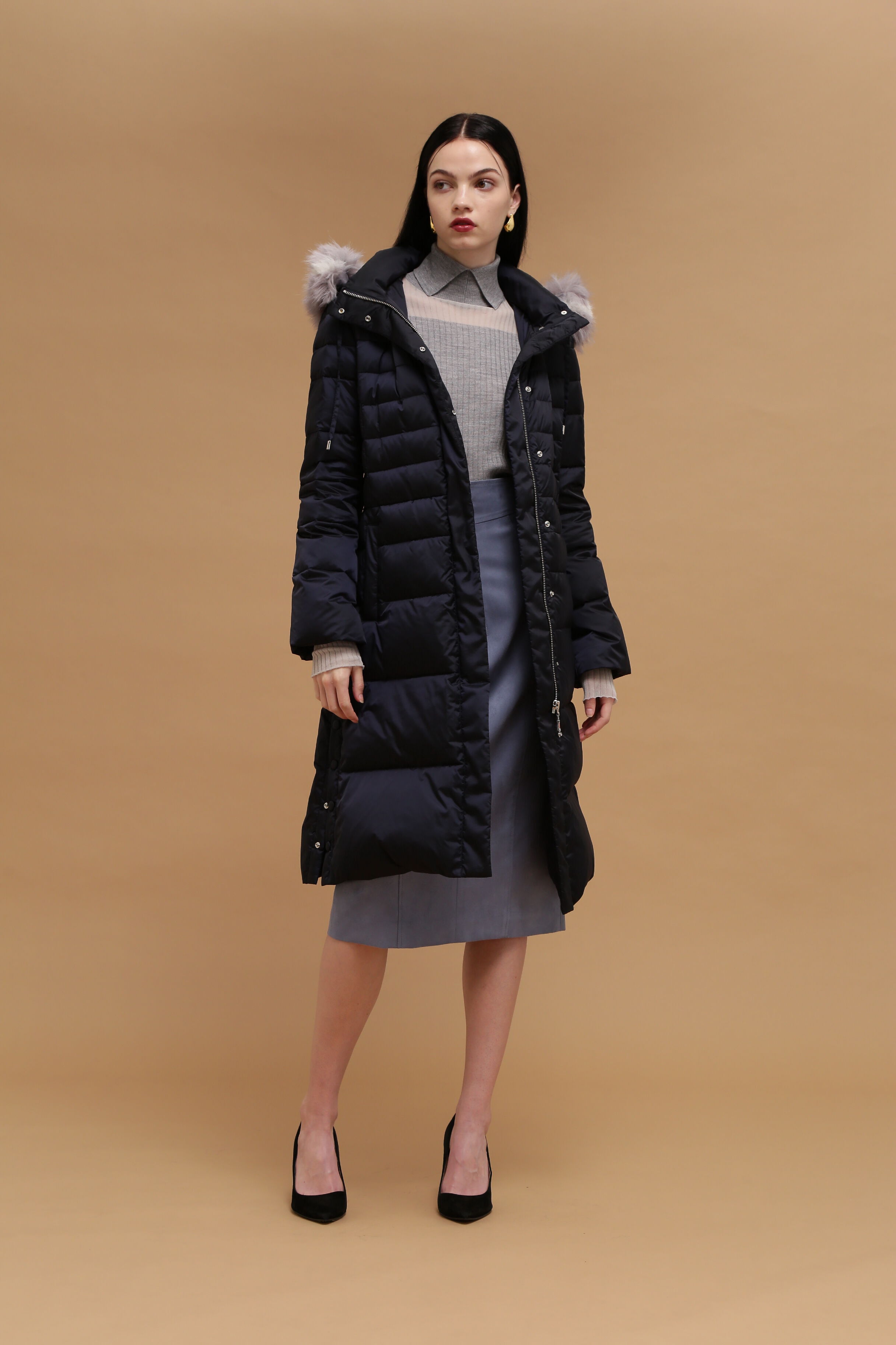  「タフタロングダウンコート」|その他|