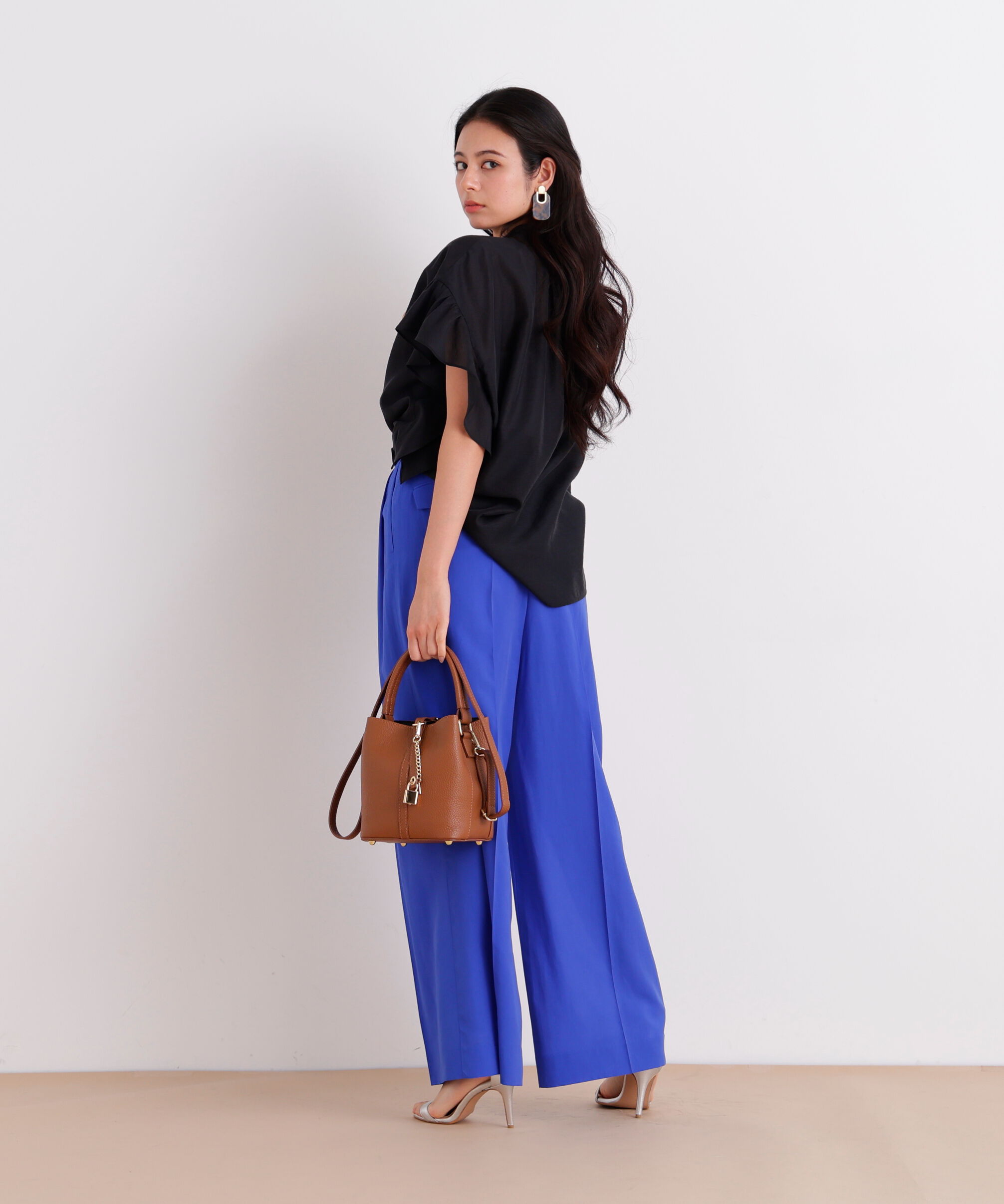  「ラッフルスリーブブラウス」|シャツ・ブラウス|