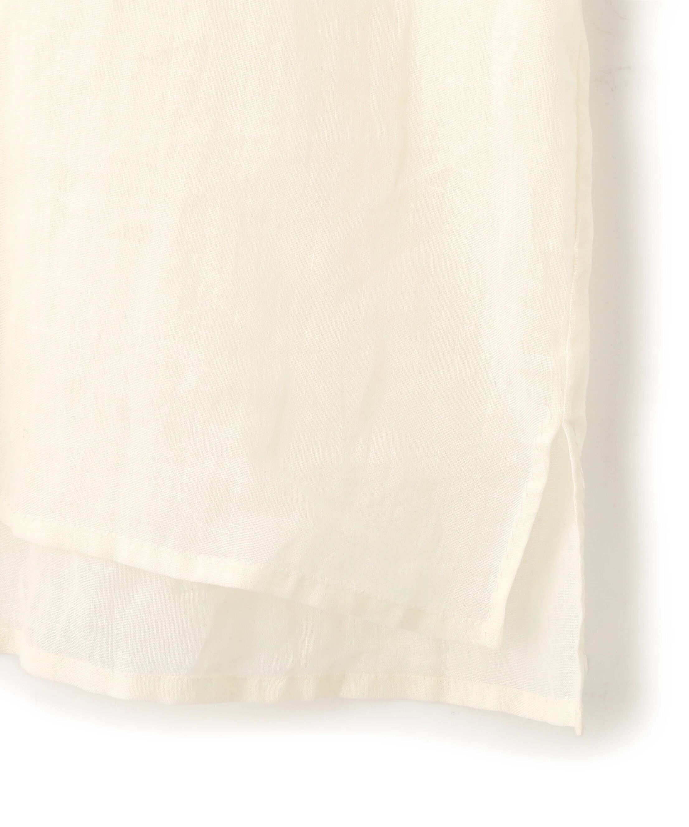 YLEVE 「YLEVE / COTTON RAMIE VOILE HAND STITCH SHIRT」|シャツ・ブラウス|