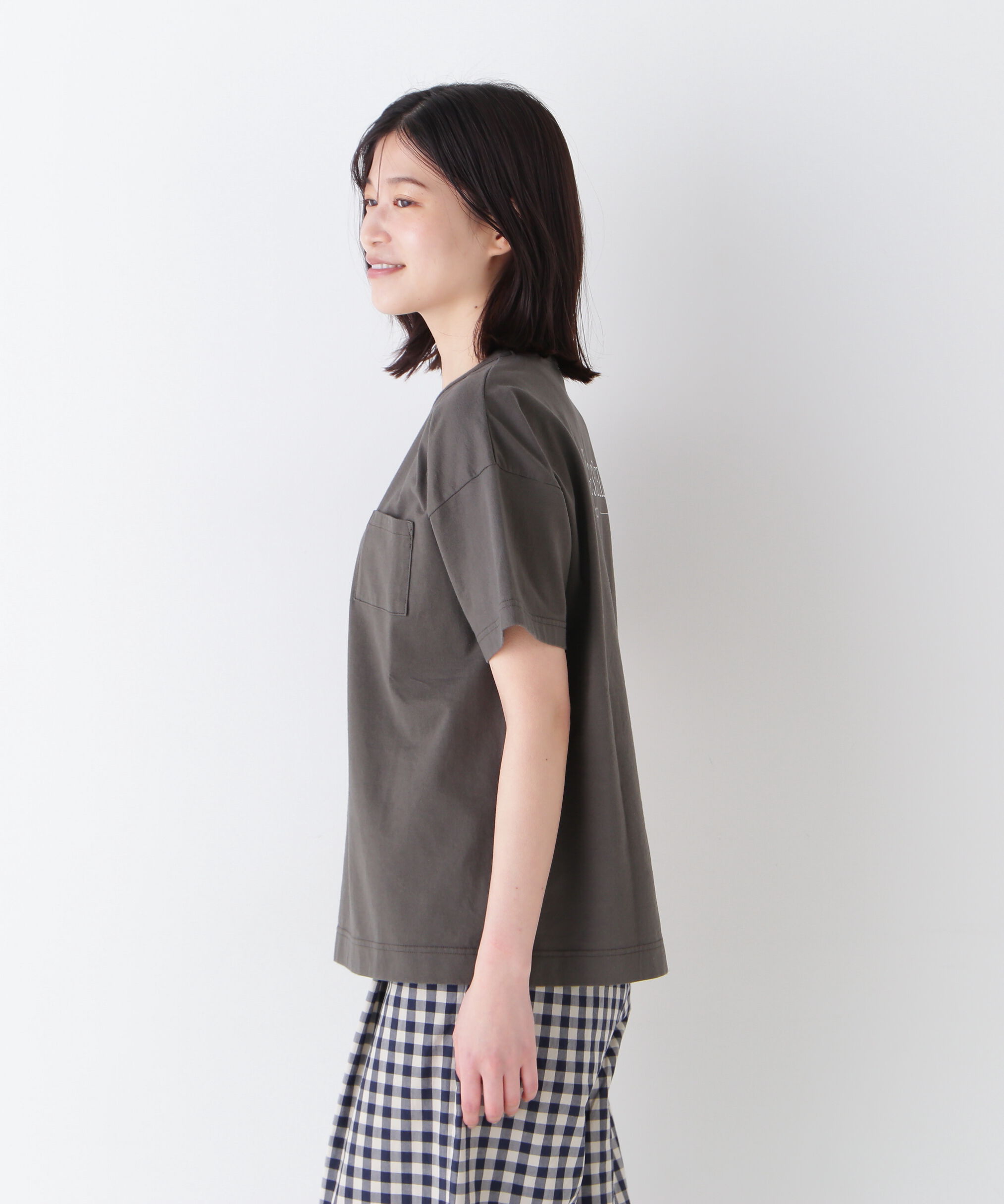  「◆バックロゴポケットＴシャツ」|Tシャツ・カットソー|