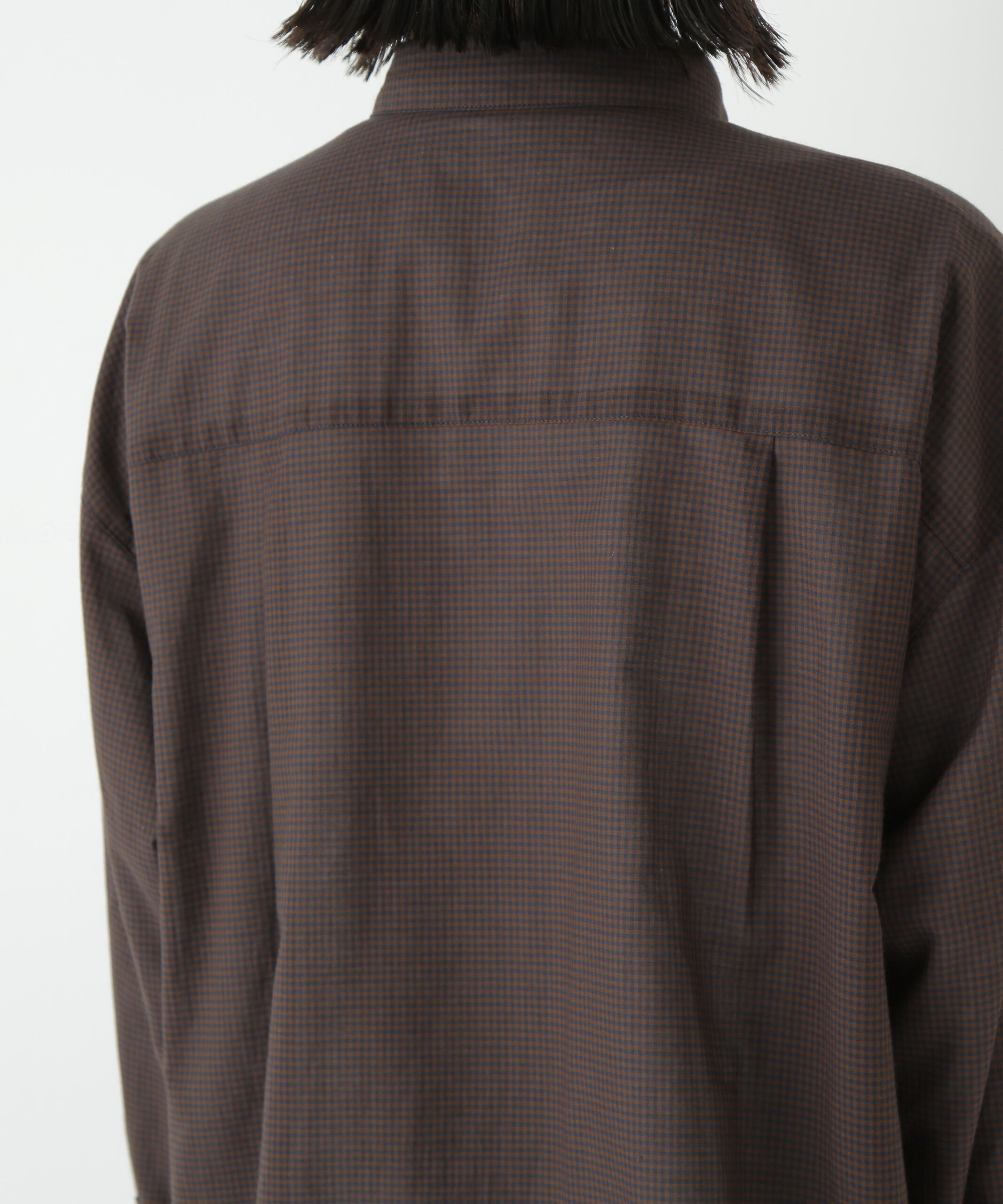  「◆ギンガムチェックオーバーシャツ」|シャツ・ブラウス|