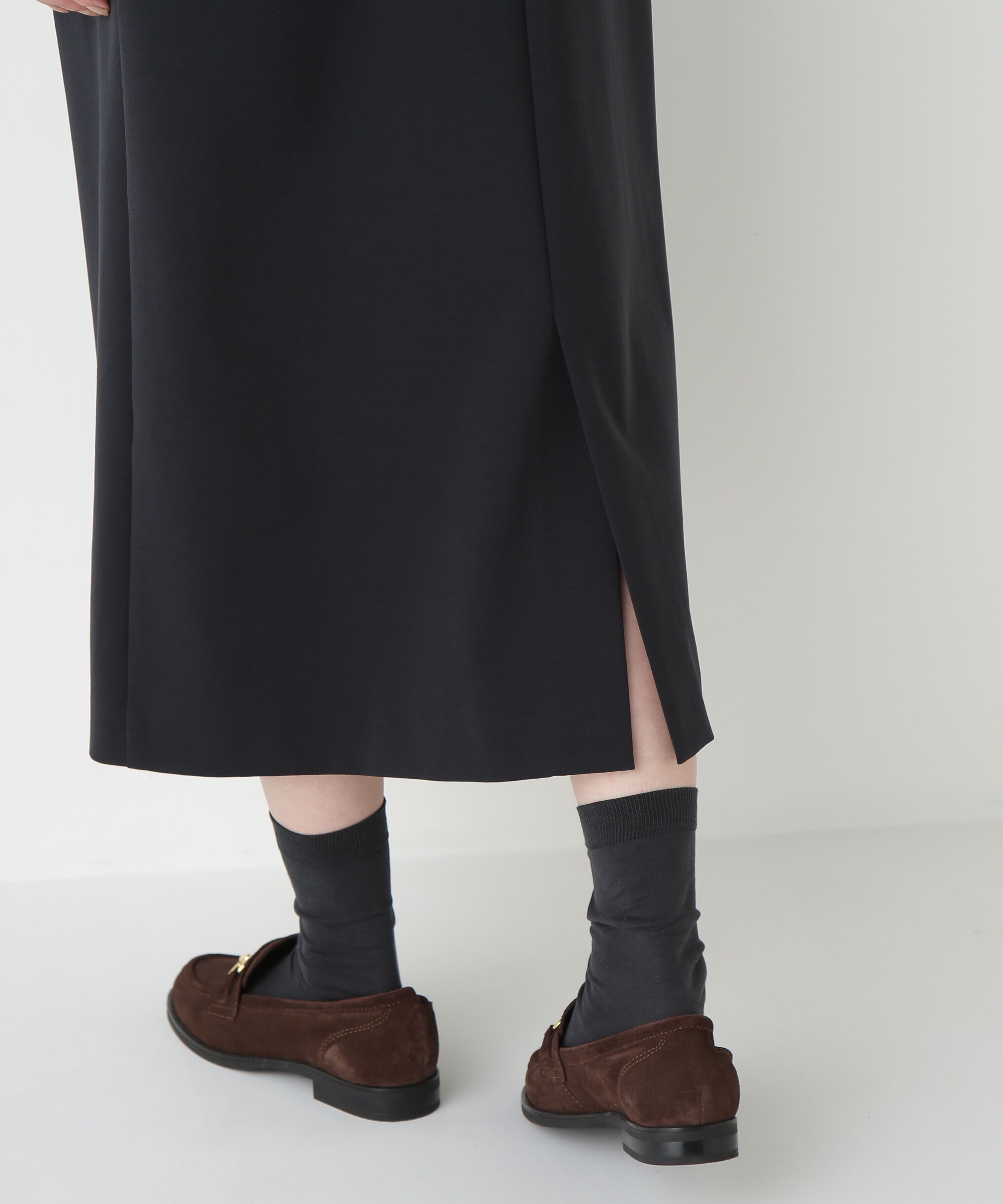  「◆ストレッチポンチＶネックジャンパースカート」|ワンピース|