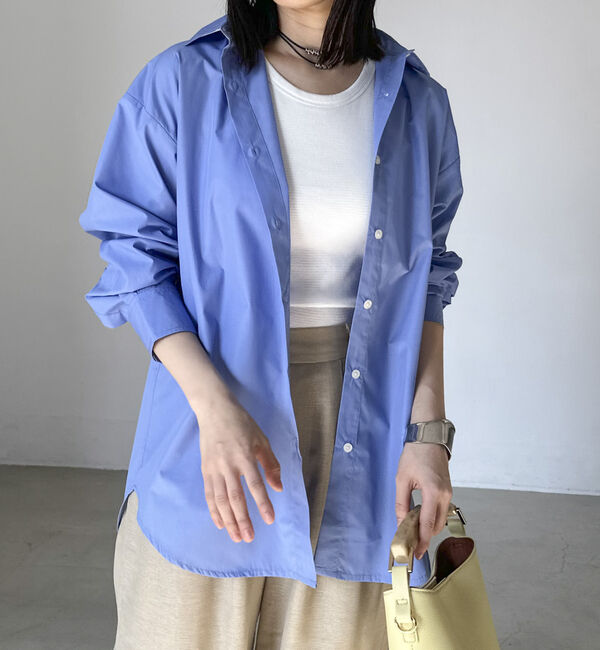 Doux archives「ベーシックオーバーシャツ／」|シャツ・ブラウス|