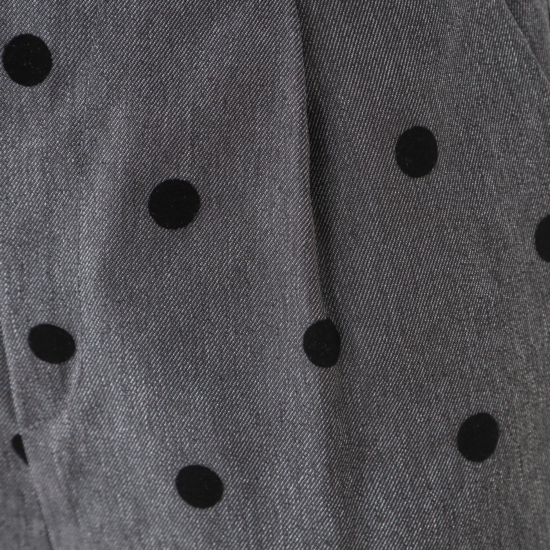 SHOO･LA･RUE「【S-LL】華やかさ引き立つ フロッキードット柄 テーパードパンツ」|その他|