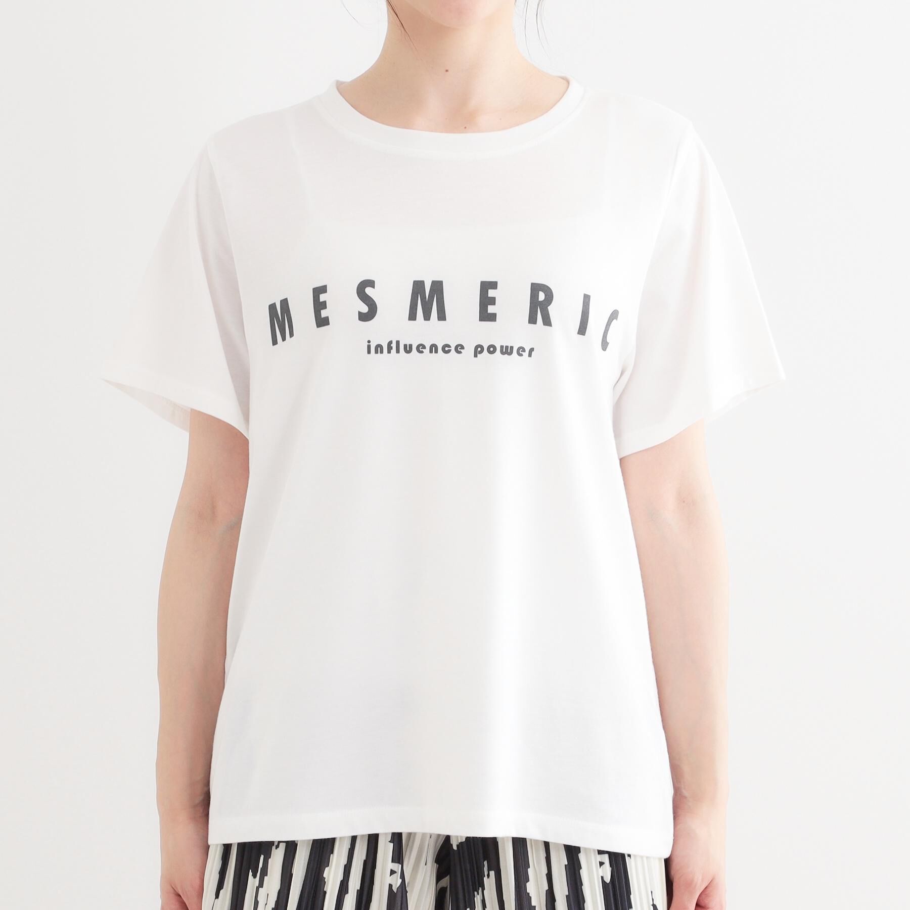 SHOO･LA･RUE「【S-LL/2点セット】前後2WAYで着られるメッシュニット＋ロゴTシャツ」|その他|