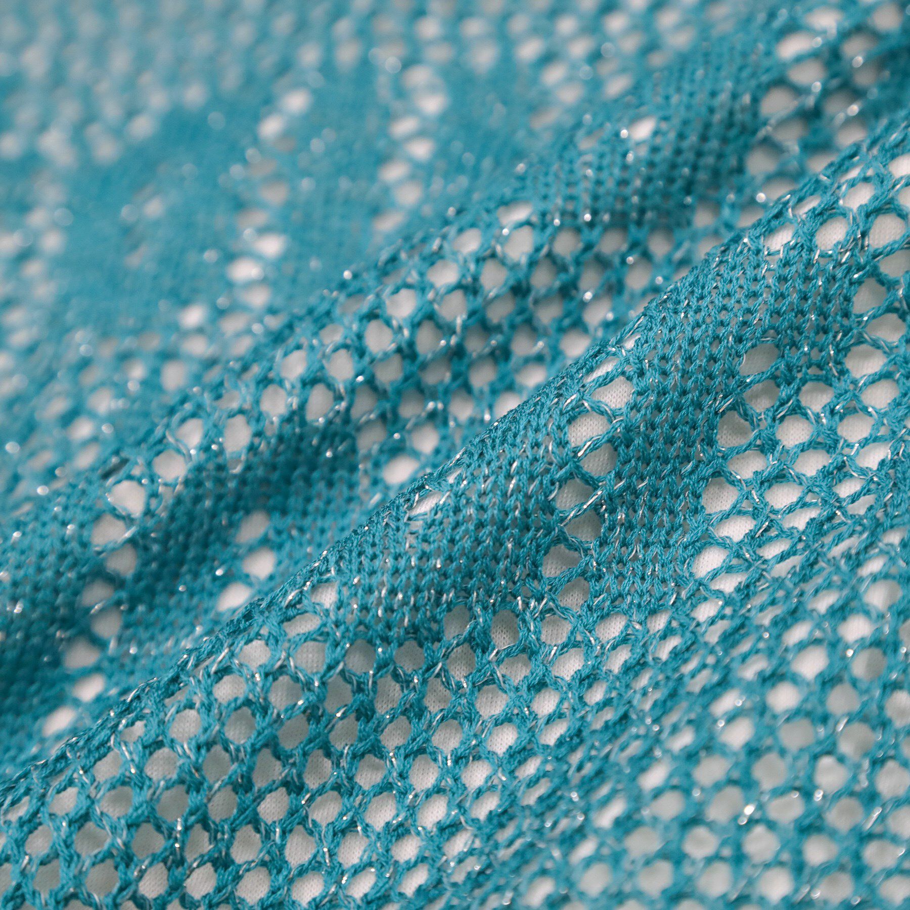 SHOO･LA･RUE「【2点セット/S-LL】キラリと光るラメがポイント メッシュロゴニット+タンクトップ」|その他|