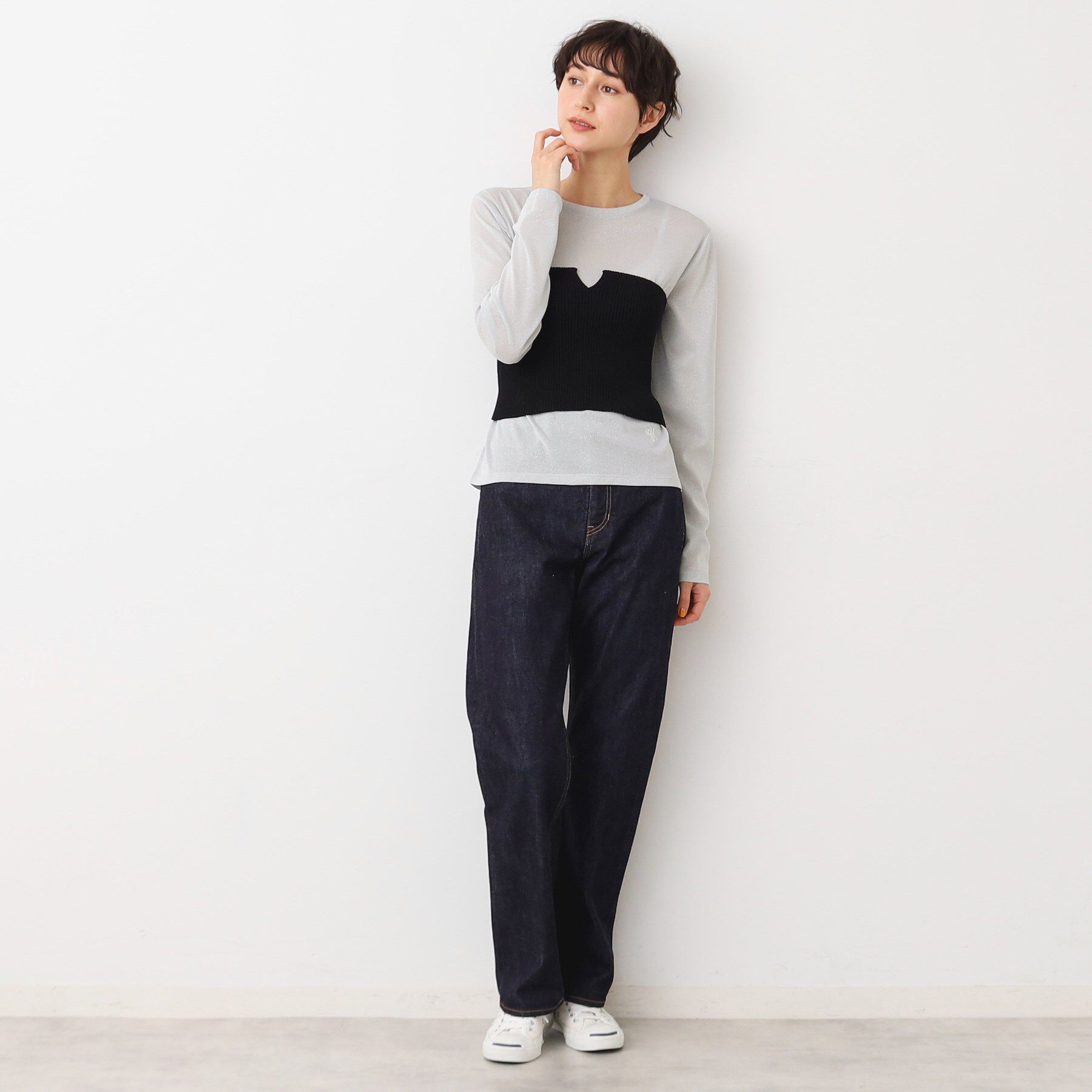 Dessin「【洗える】シアーカットソー」|Tシャツ・カットソー|