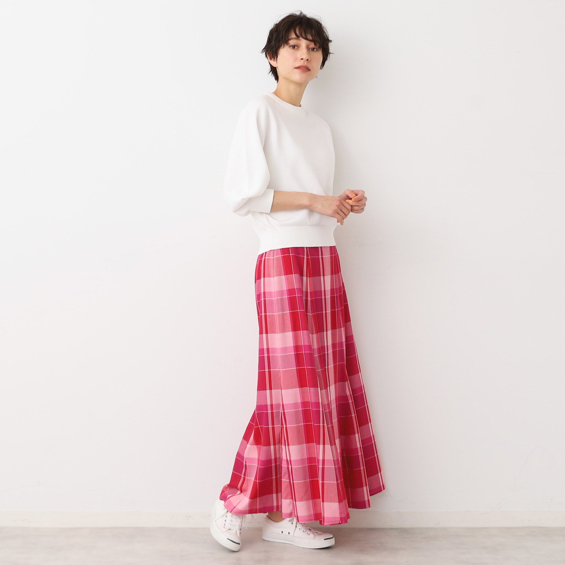 Dessin「【洗える・4サイズ展開】バルーンスリーブニット（XS～L）」|ニット・セーター|