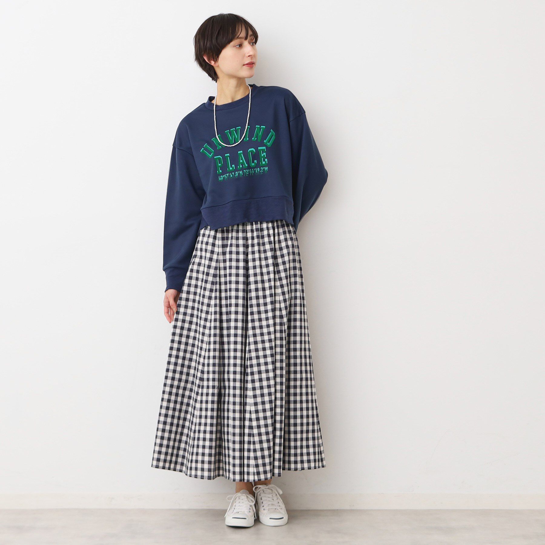 Dessin「【洗える】チュールレイヤードスウェット（S～L）」|パーカー|