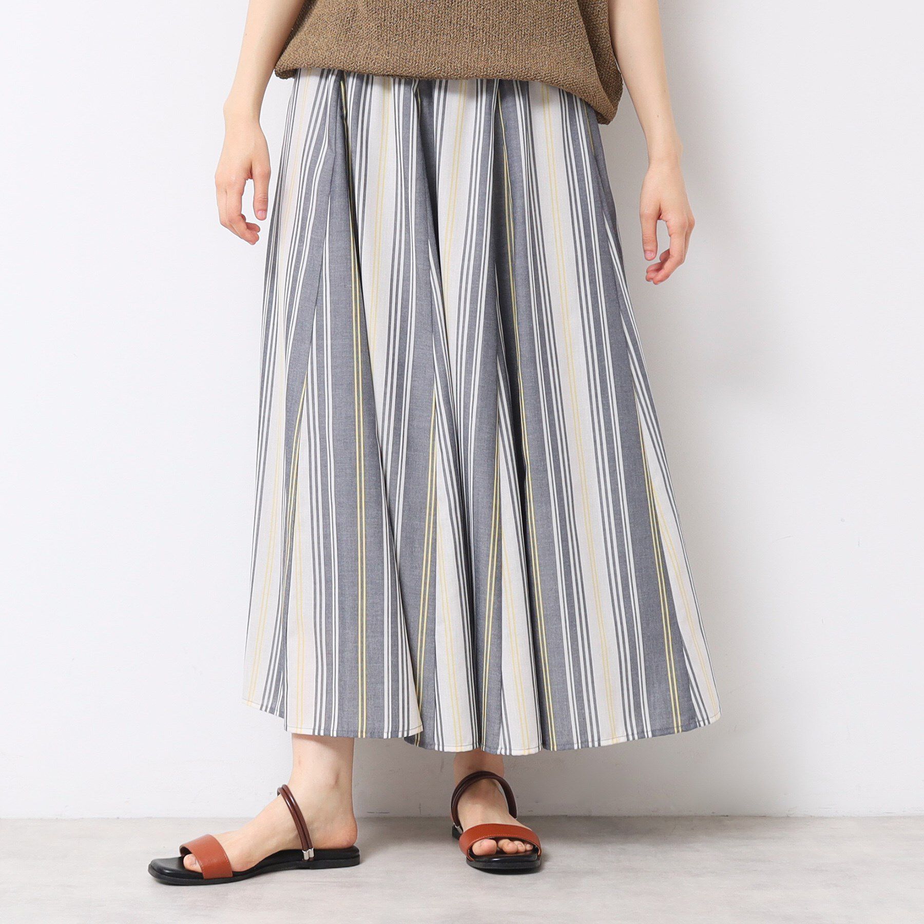 Dessin「【ウエストゴム・洗える】映えチェック柄スカート（XS～L）」|スカート|