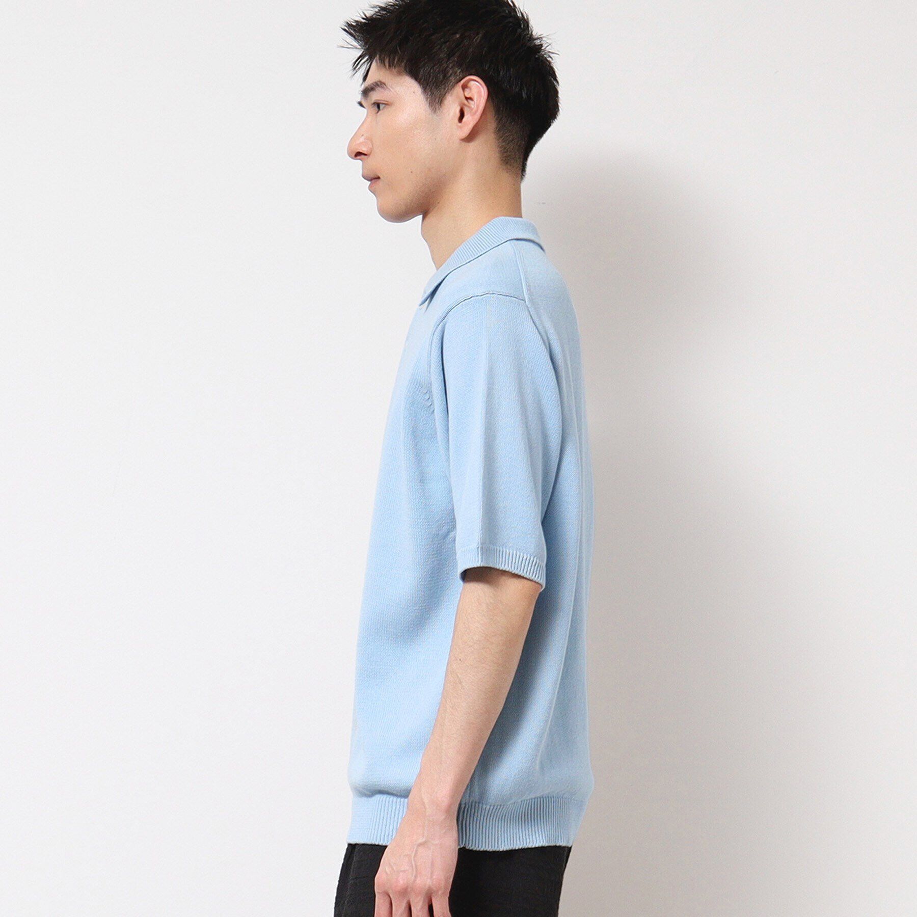Dessin「【洗える】ニットポロシャツ」|ポロシャツ|
