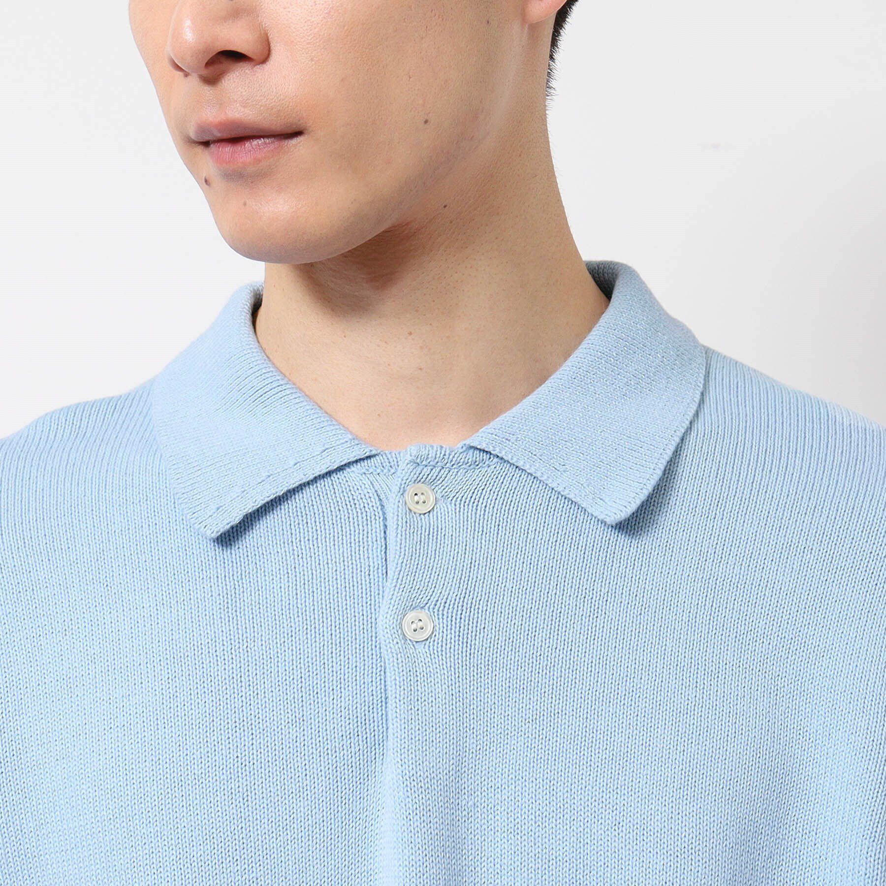 Dessin「【洗える】ニットポロシャツ」|ポロシャツ|