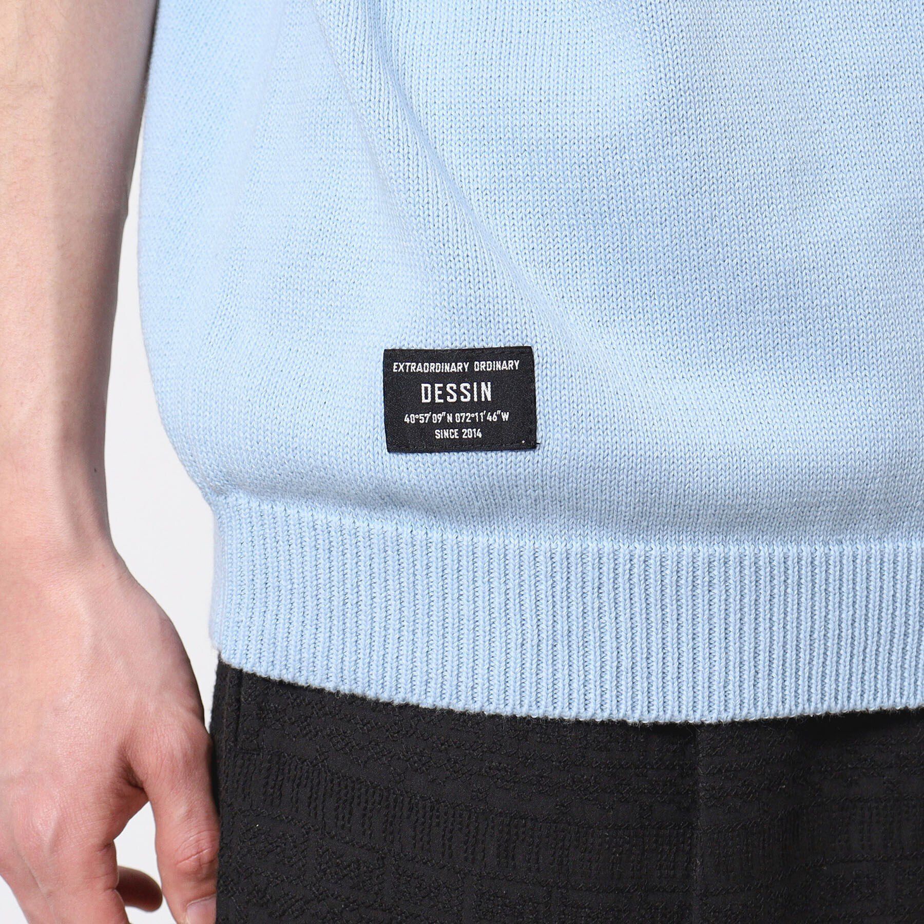 Dessin「【洗える】ニットポロシャツ」|ポロシャツ|