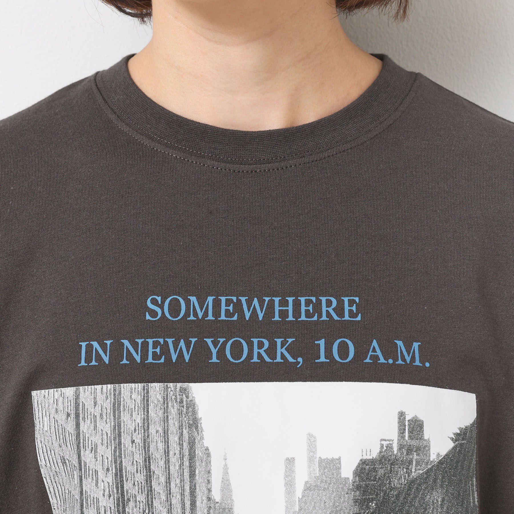 Dessin「【ユニセックス・洗える】オーガニックコットンロゴ入りTシャツ」|Tシャツ・カットソー|