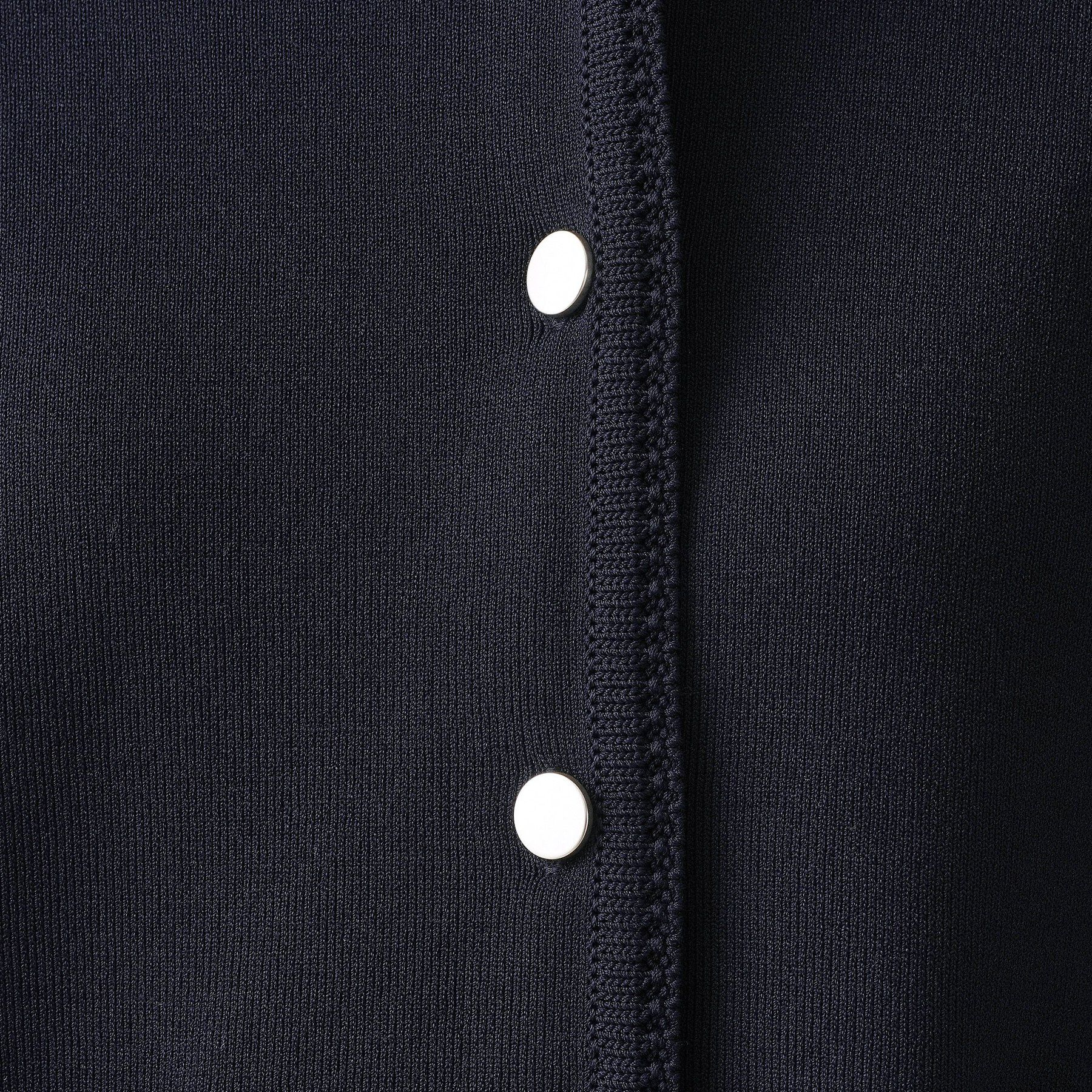 Dessin「【UVカット/洗える】ジャケットライクニットカーディガン」|カーディガン|