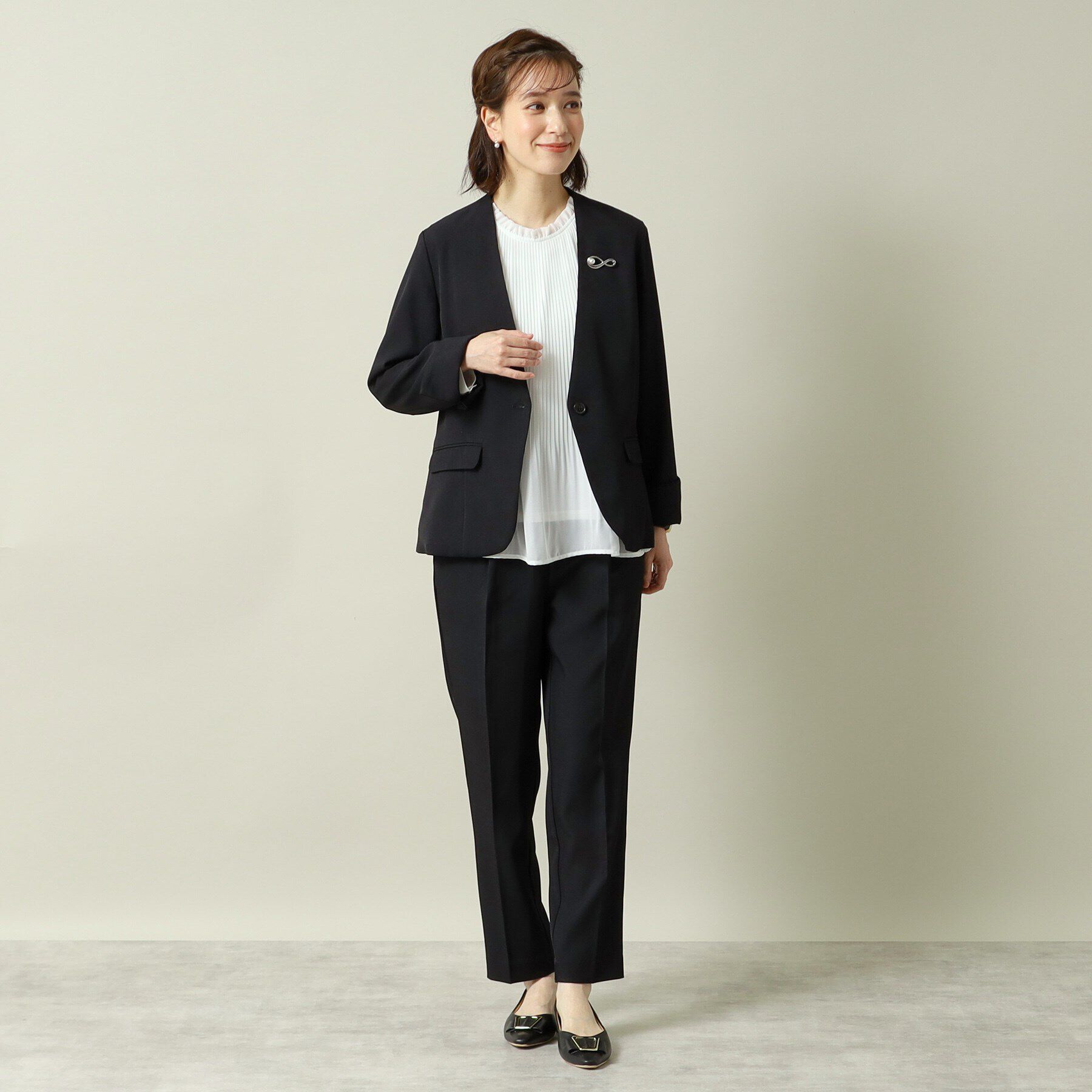 ITS&rsquo;DEMO「【通勤／手洗い可／吸水速乾】ツイルテーパードパンツ」|その他|