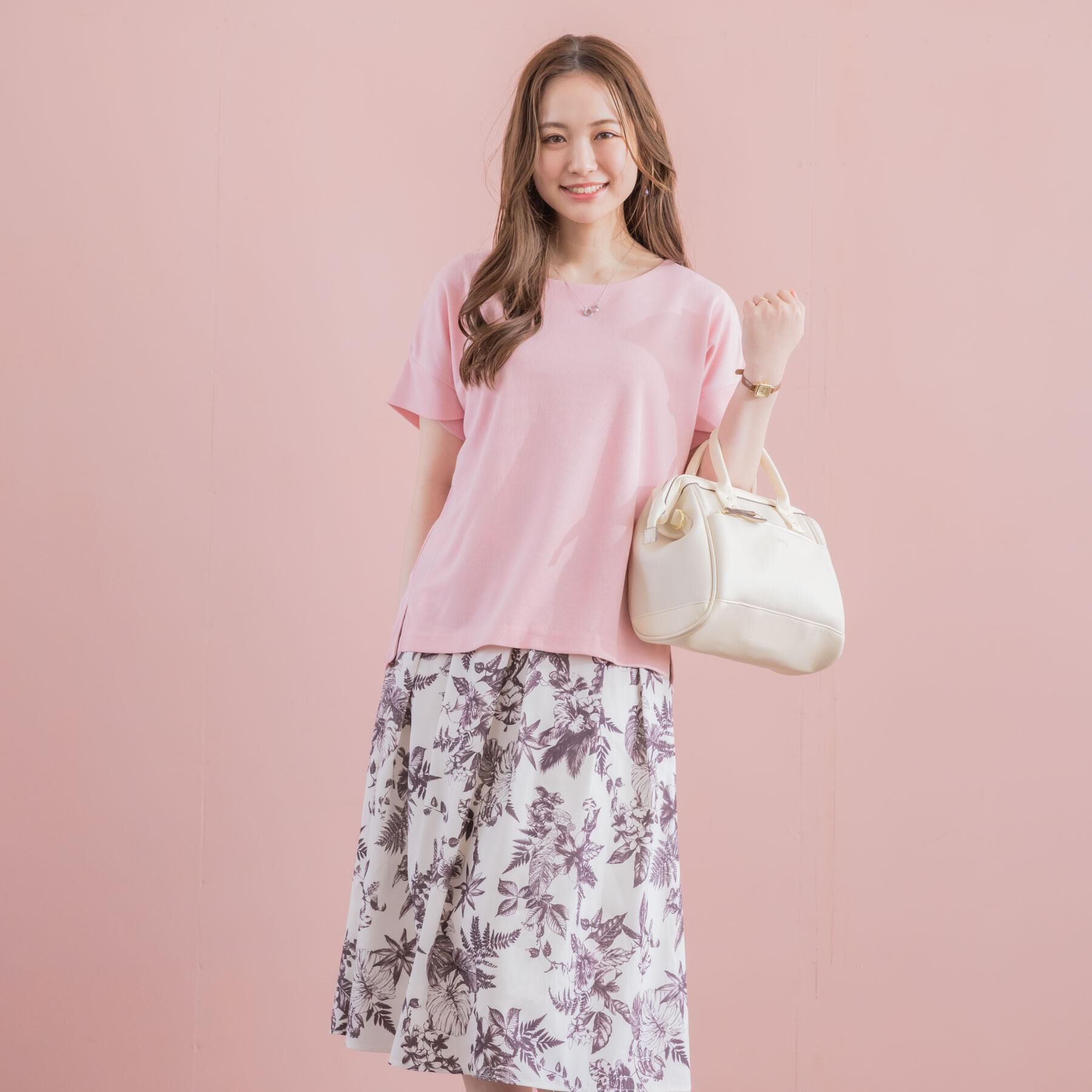 ITS&rsquo;DEMO「【接触冷感／吸水速乾／洗濯機OK】サカリバ袖タックプルオーバー」|Tシャツ・カットソー|