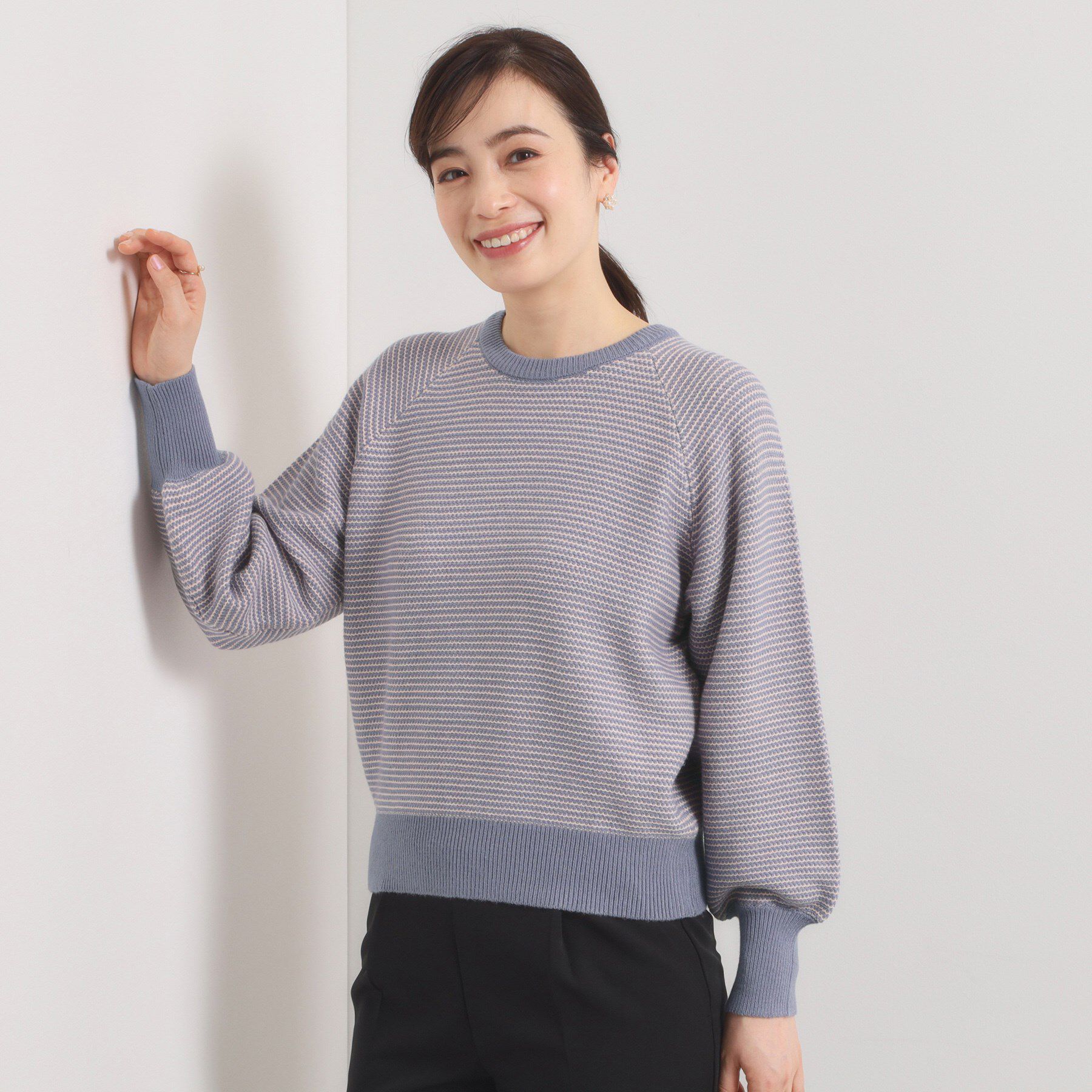 ITS&rsquo;DEMO「【手洗い可】柄編みニット」|ニット・セーター|