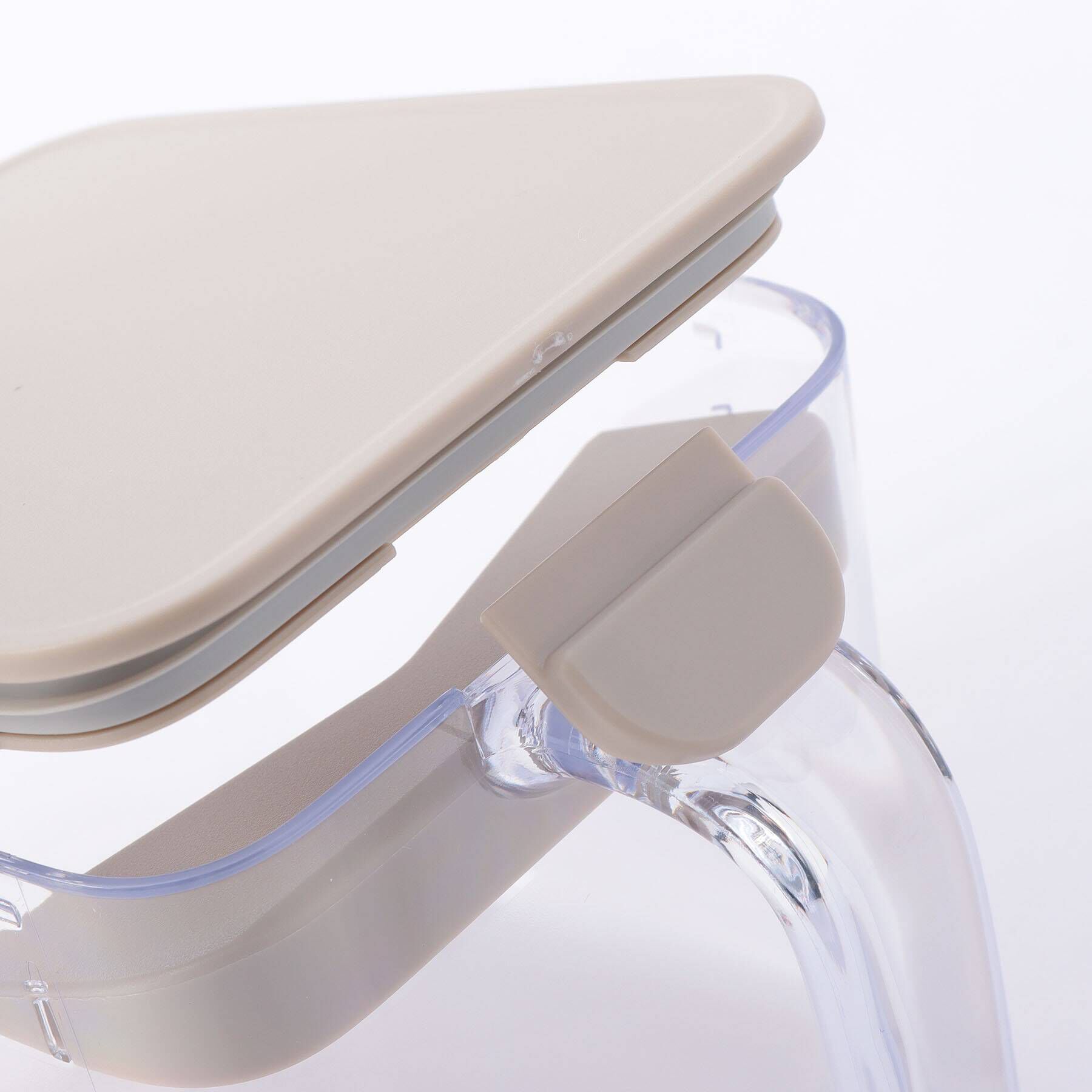 212 KITCHEN STORE「調味料ポット ワイド グレージュ ＜marna マーナ＞」|食器・キッチングッズ|