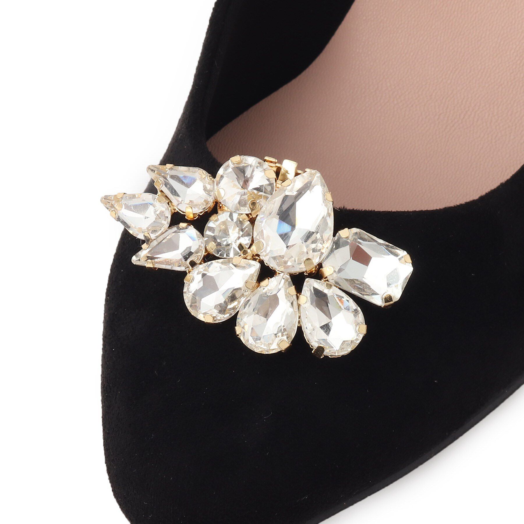 ESPERANZA「ビジュー2Wayアーモンドトゥパンプス 結婚式二次会 パーティー 24SS」|パンプス|