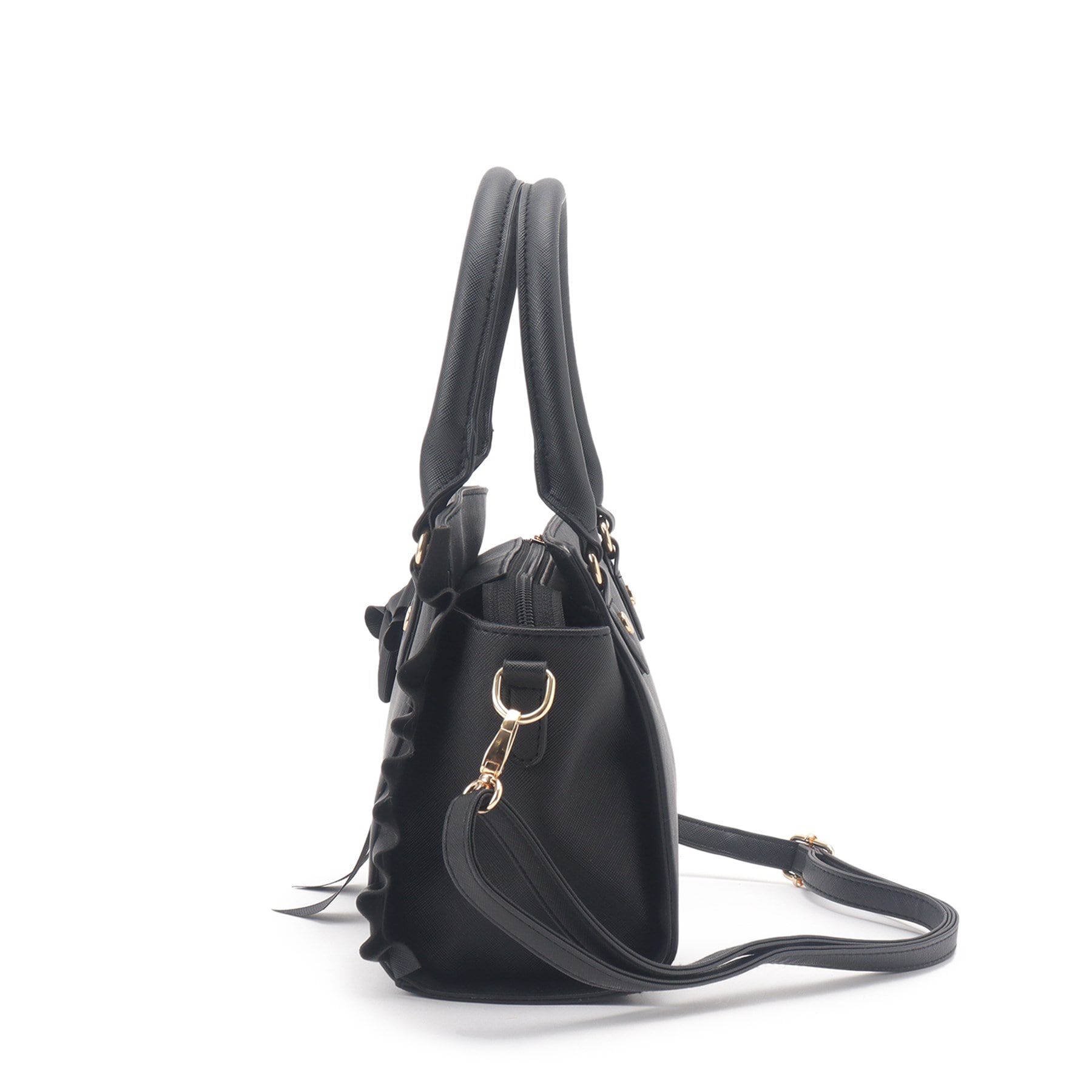 Ober Tashe「サイドフリル2WAYボストン」|ボストンバッグ|