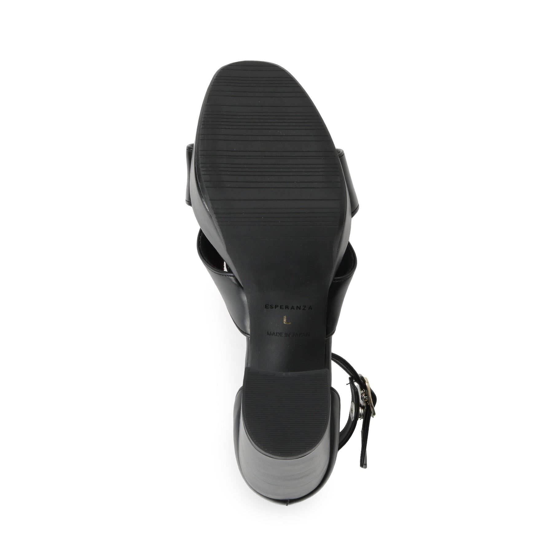 ESPERANZA「ネックベルトチャンキーヒールサンダル」|サンダル|