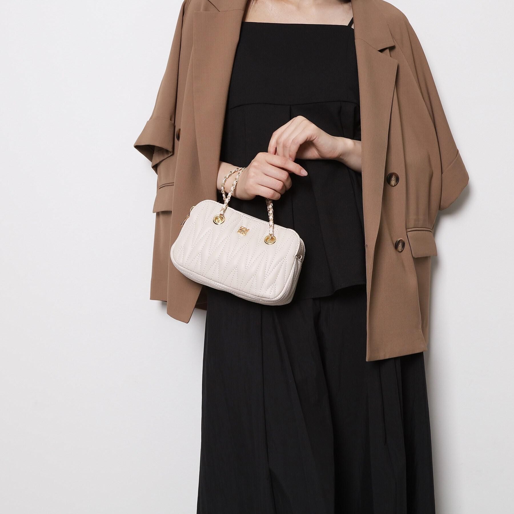 Ober Tashe「ロージア3WAYショルダー」|ショルダー・メッセンジャー|アイボリー(004)