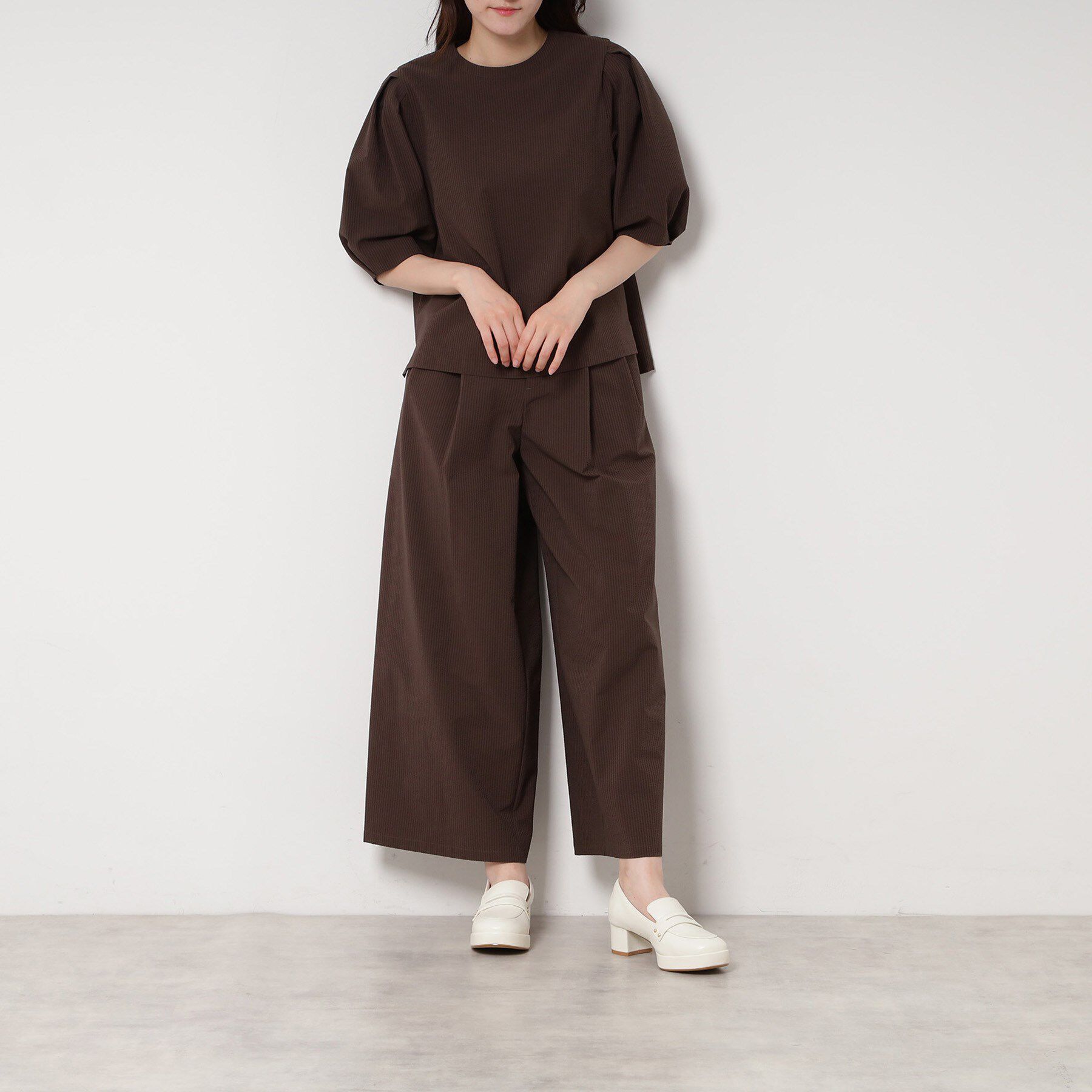 ESPERANZA「ヒールアップローファー」|パンプス|