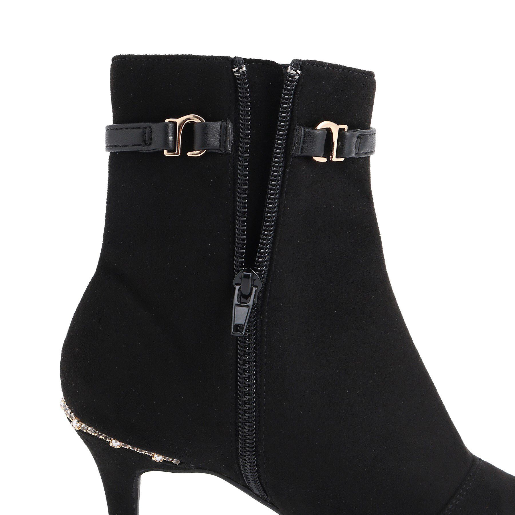 ESPERANZA「ジュエルヒールショートブーツ」|ショートブーツ|