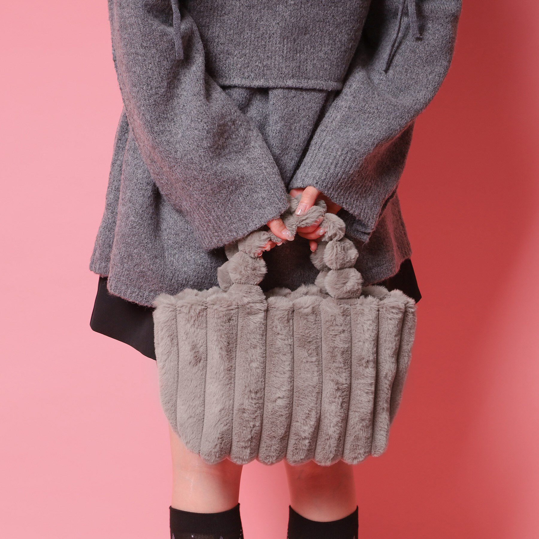 Ober Tashe「もこもこトートバッグ」|トートバッグ|