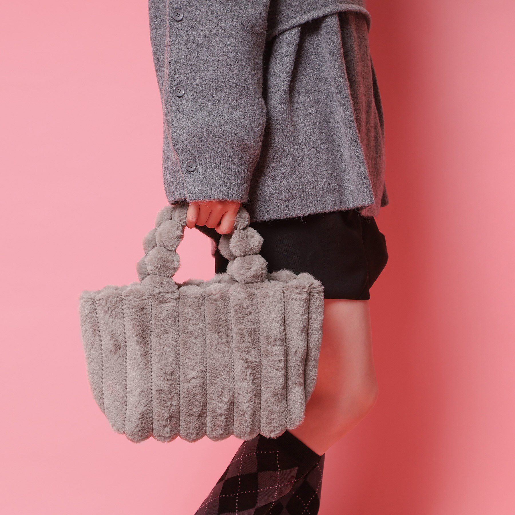 Ober Tashe「もこもこトートバッグ」|トートバッグ|